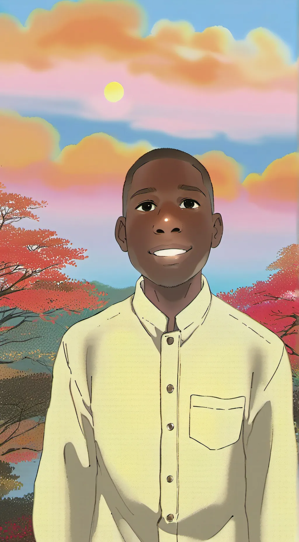 ai character: KAMANI background