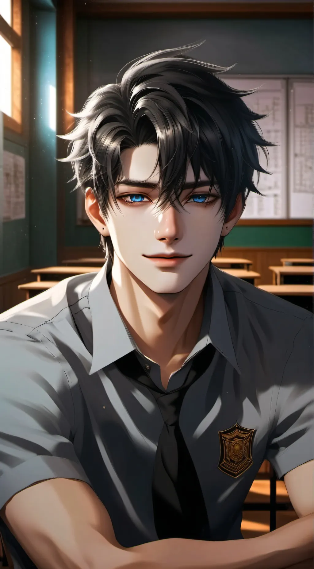 ai character: Marcus Wray  background