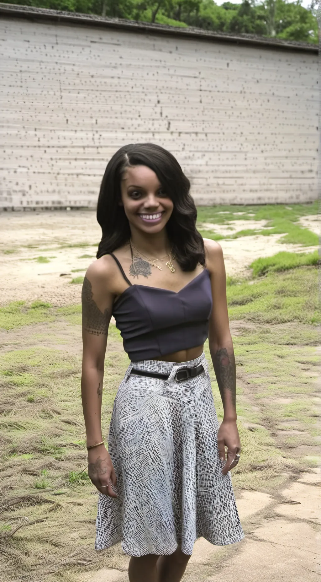 ai character: Rickiona  Johnson  background