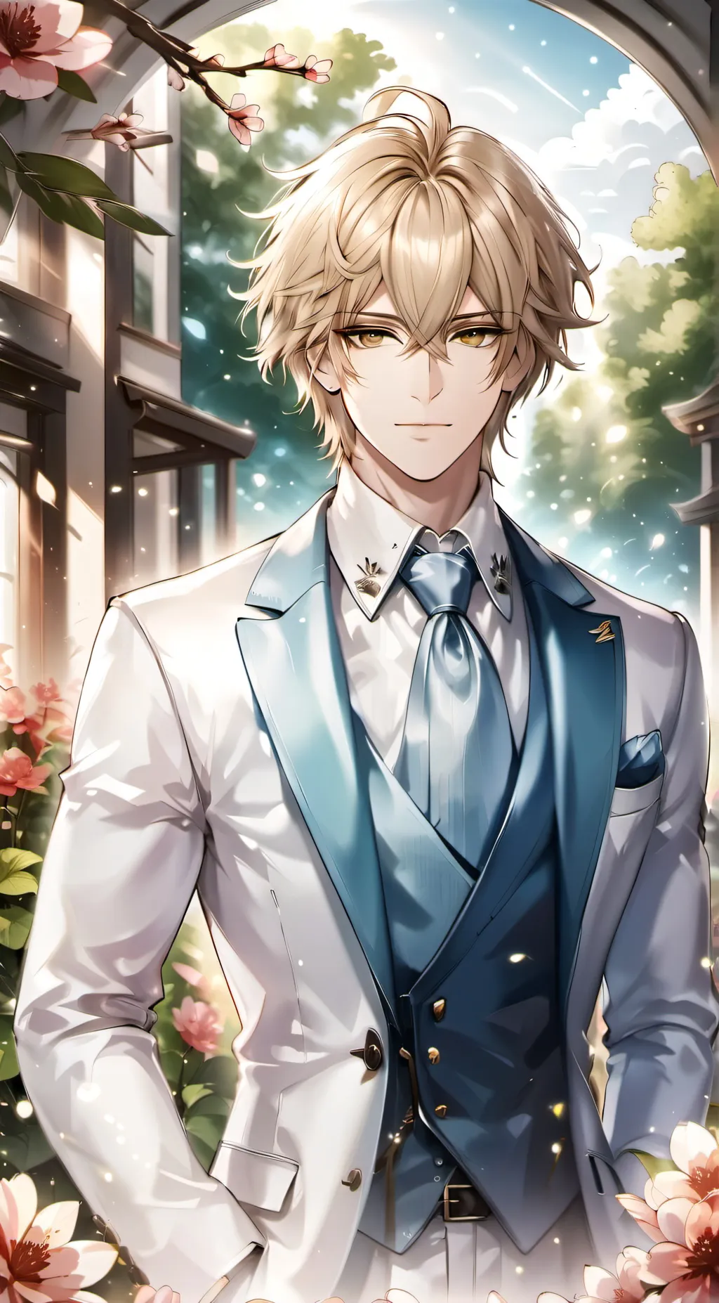 ai character: Leo background