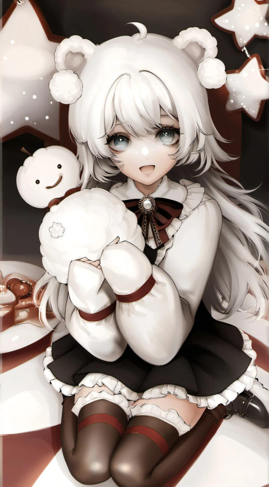 ai character: Concert arc  background