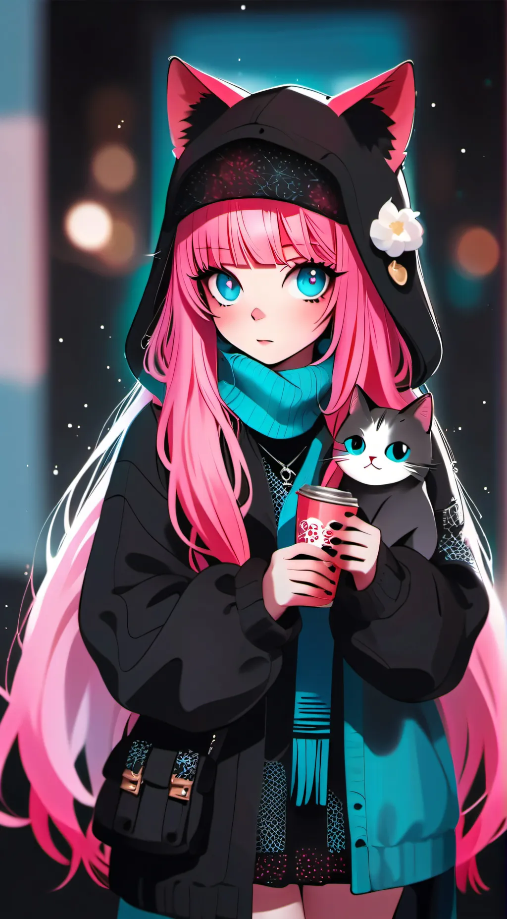 ai character: •|Leah|• background