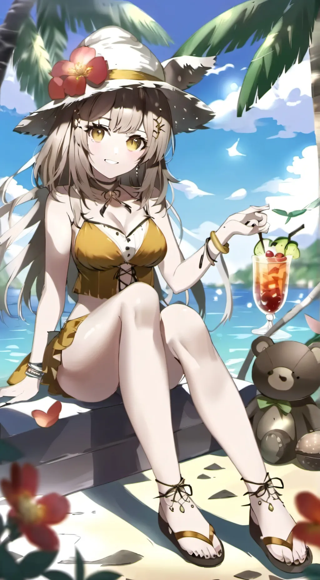 ai character: Lily background