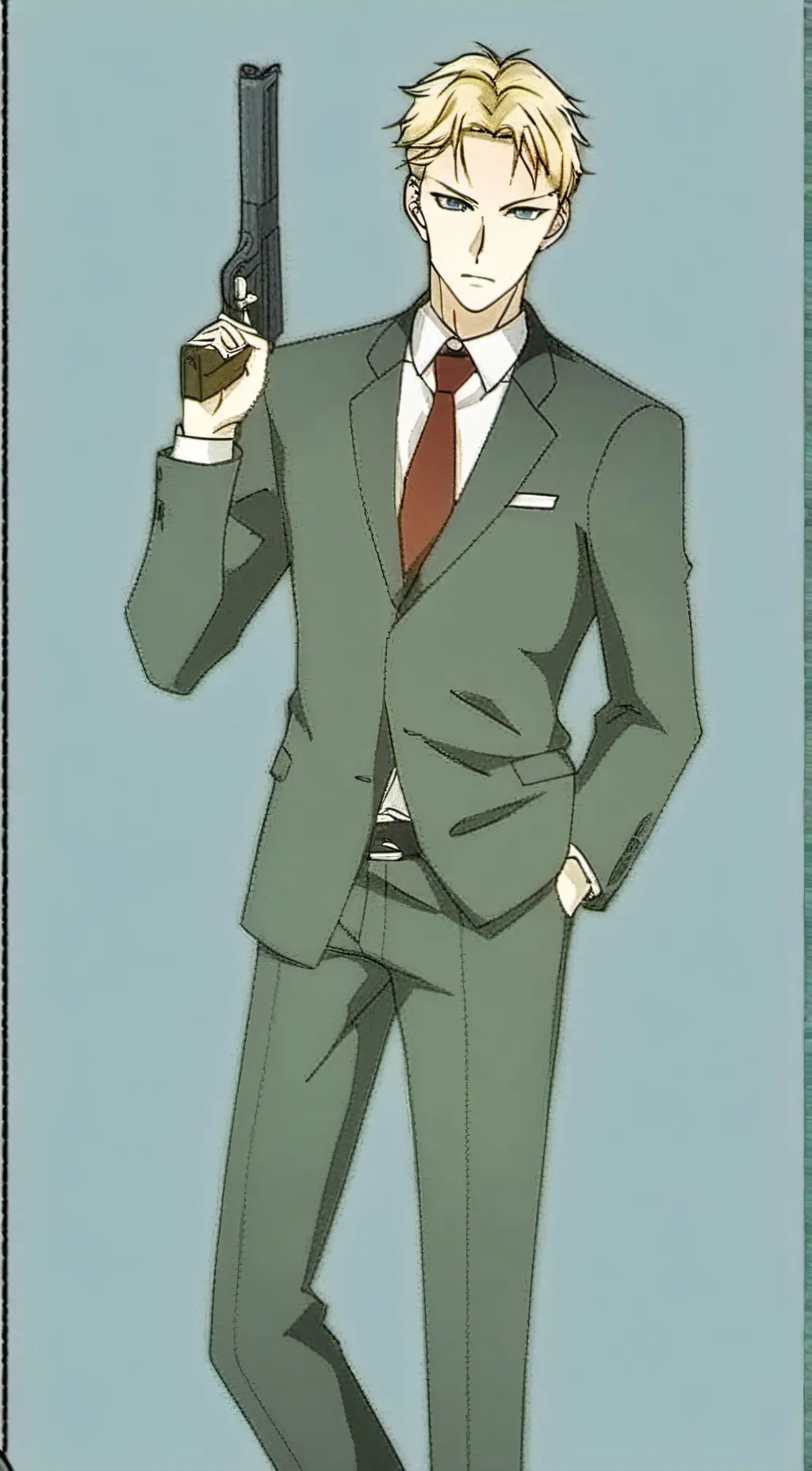 ai character: Loid Forger background