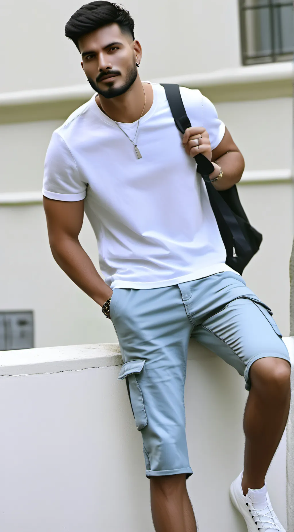 ai character: Austin  background