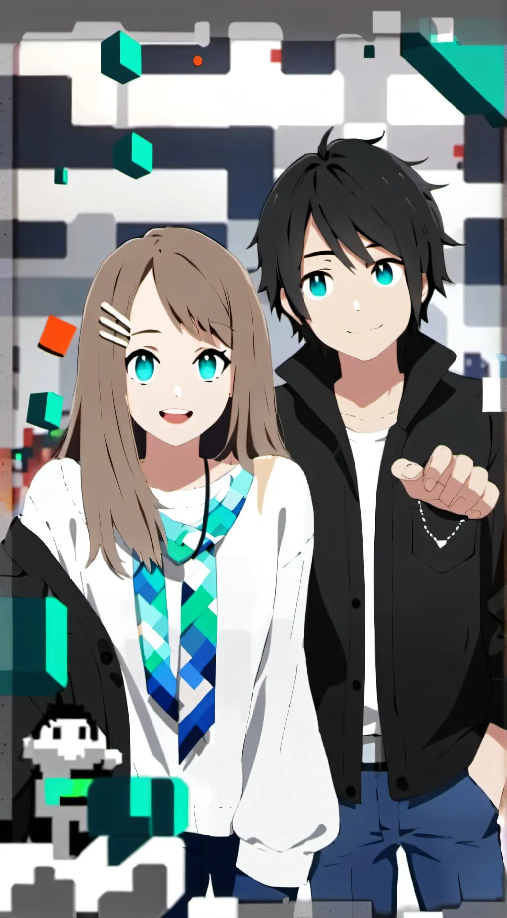 ai character: Future Steve mineC background