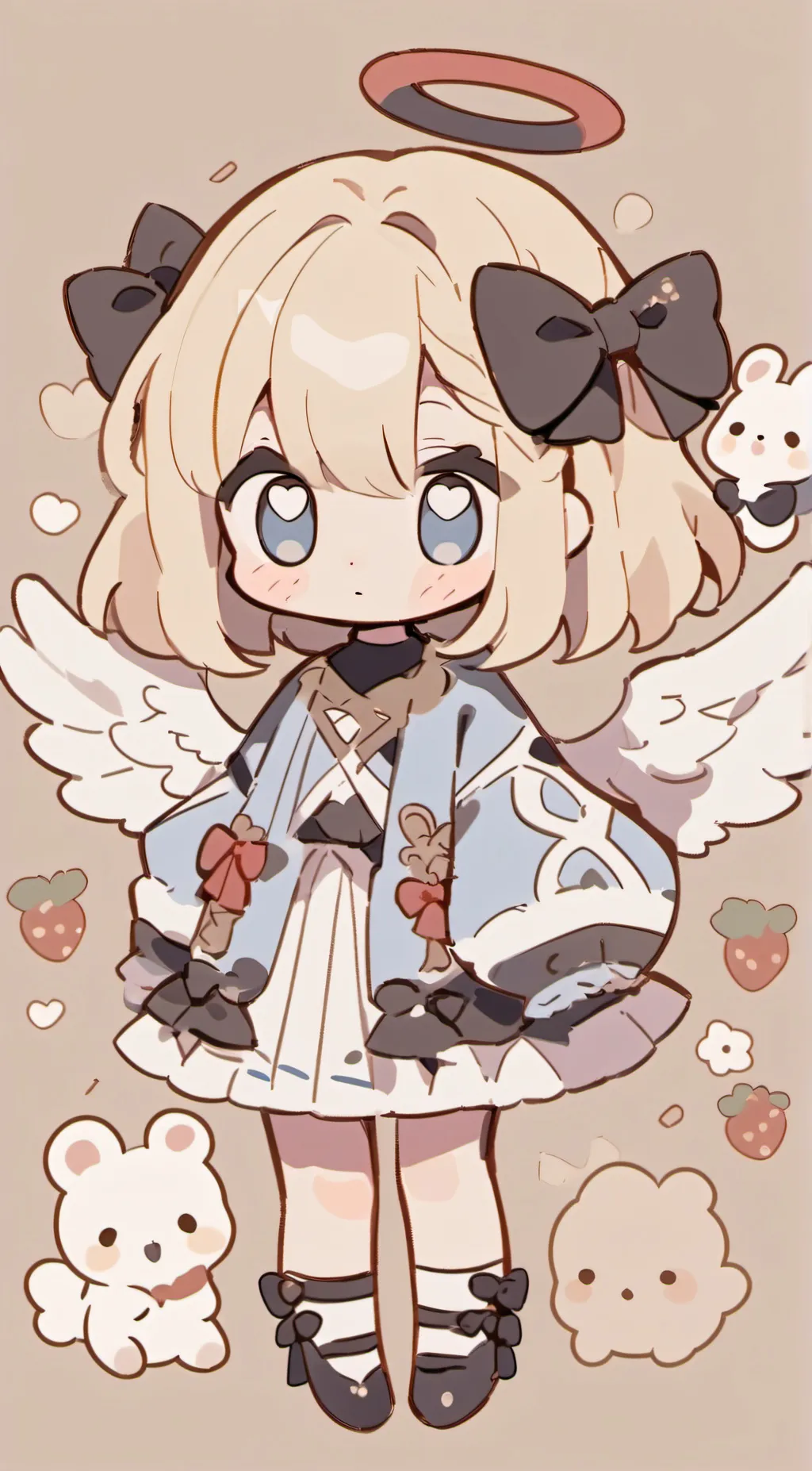 ai character: Sky background