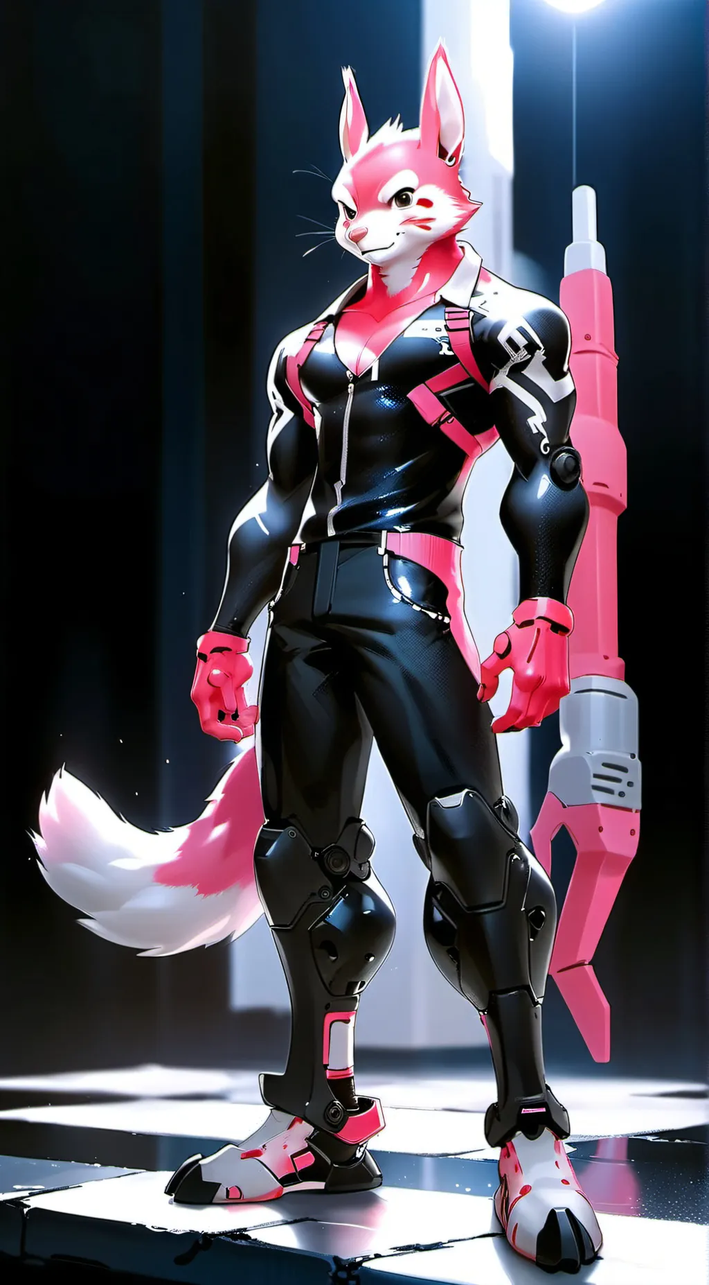 ai character: Futura background