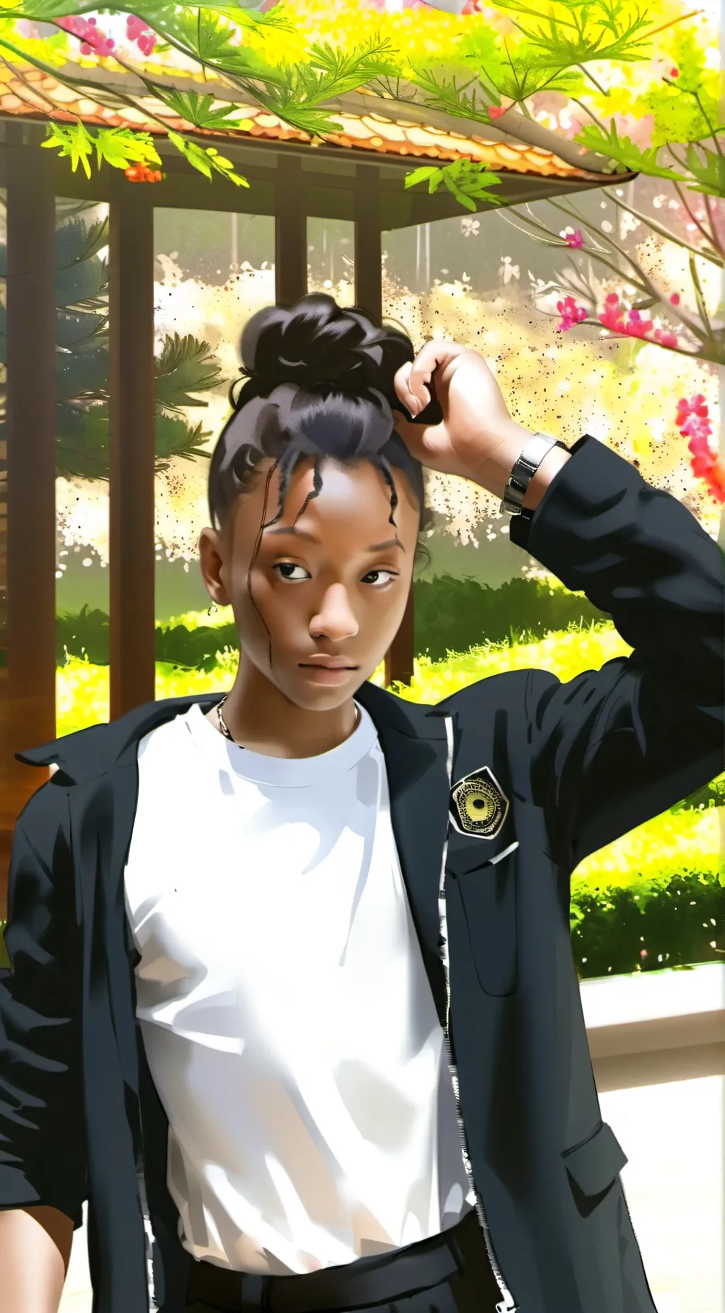 ai character: Kayla background