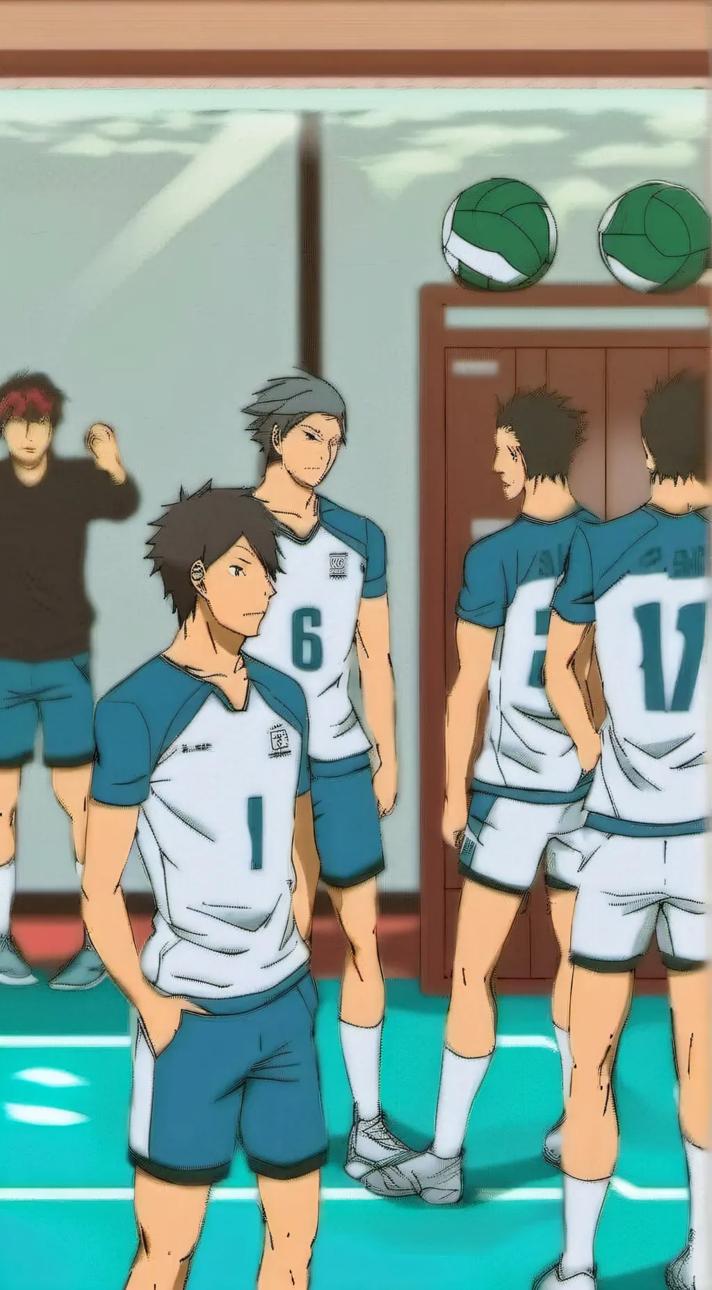 ai character: Aoba Josai team background