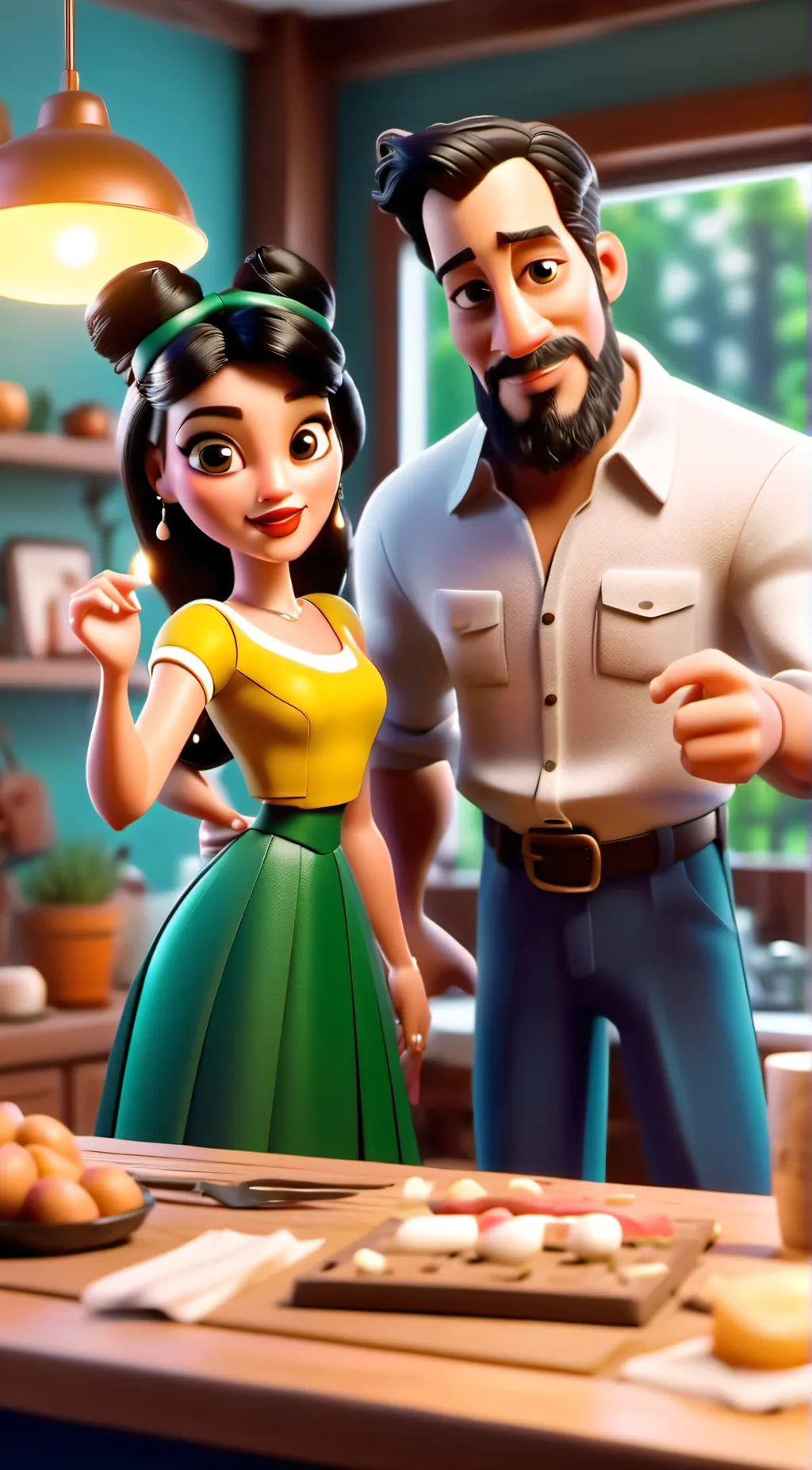 ai character: Your parents background