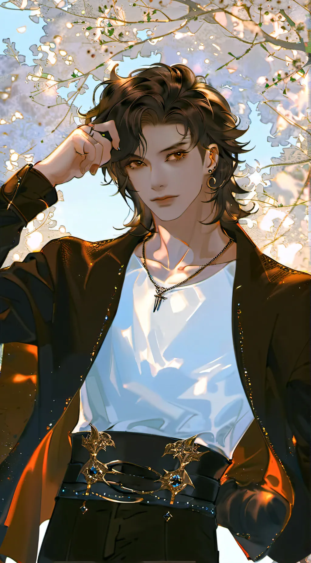 ai character: Elijah  background