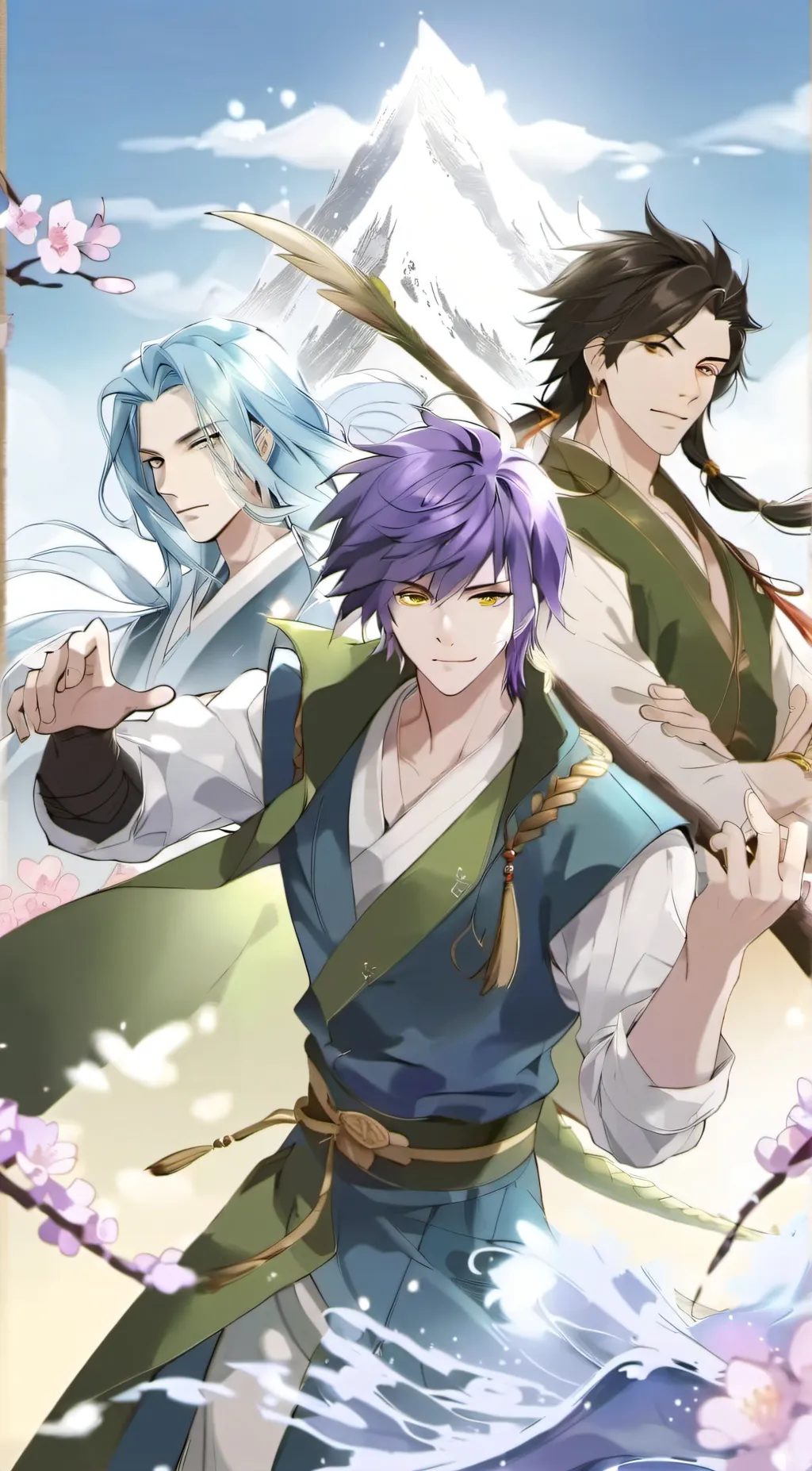 ai character: Outlaws ⚔️ background