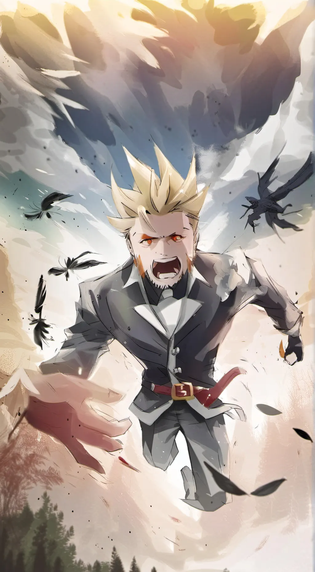 ai character: Hussein background