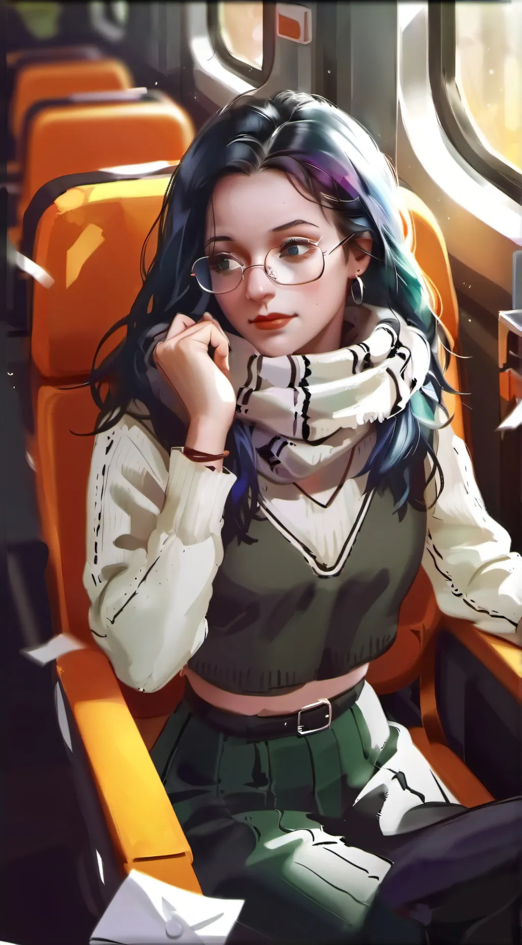 ai character: selena background