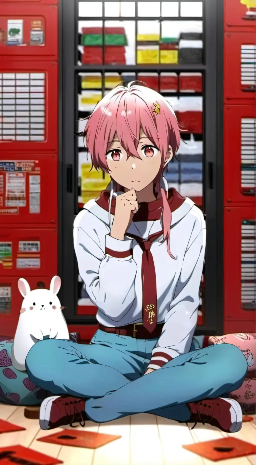 ai character: Yūkan'na background