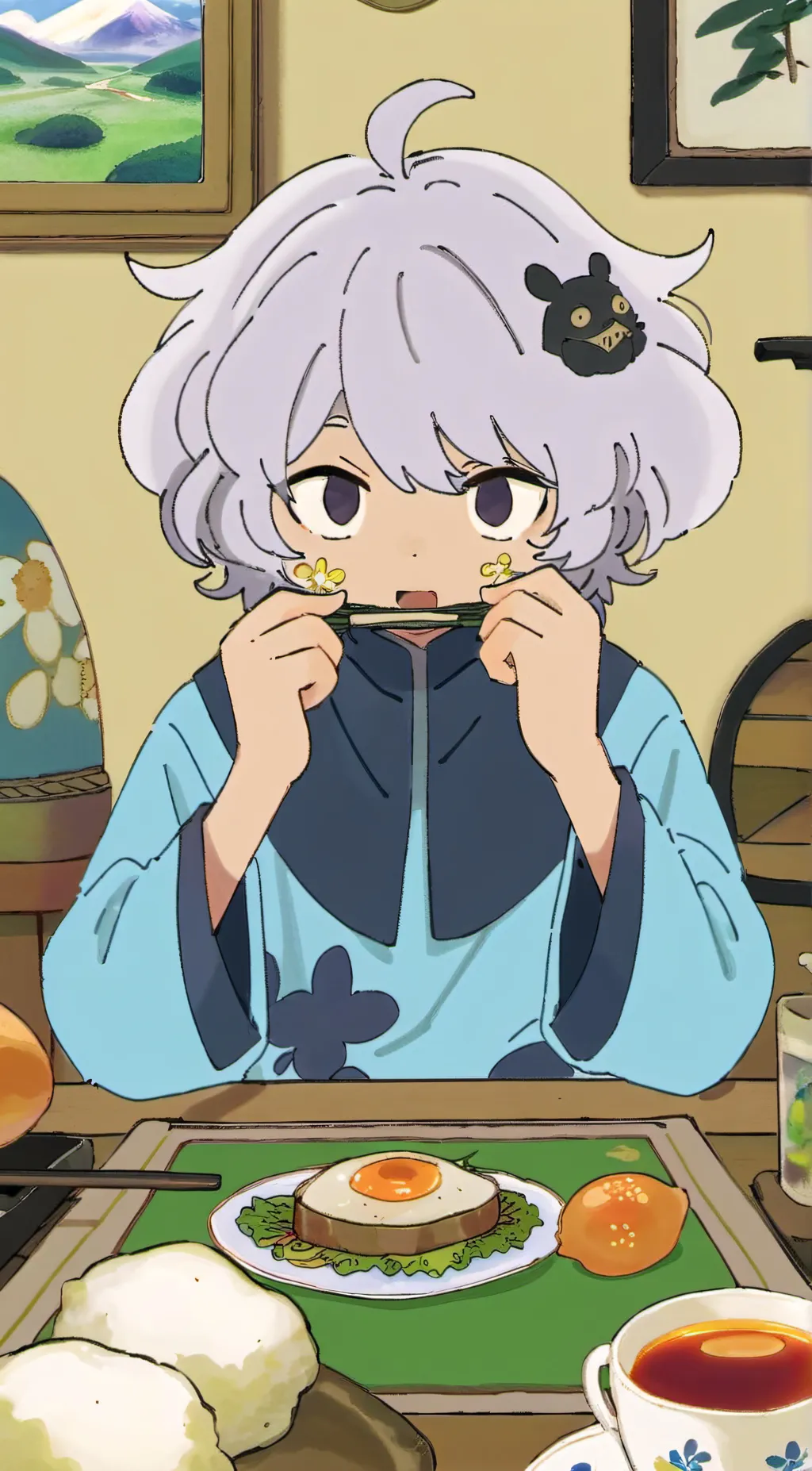 ai character: royal family  background