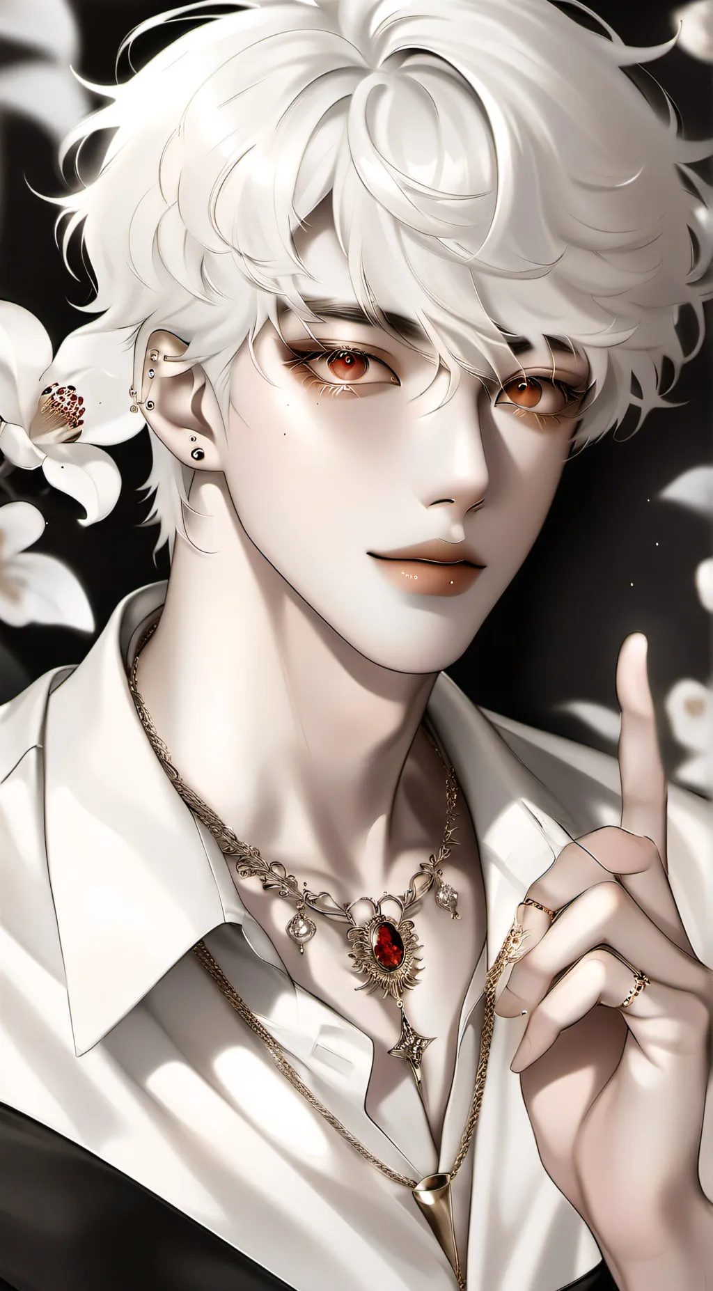 ai character: 🦴🤍🕊Alexander🦴🤍🕊 background