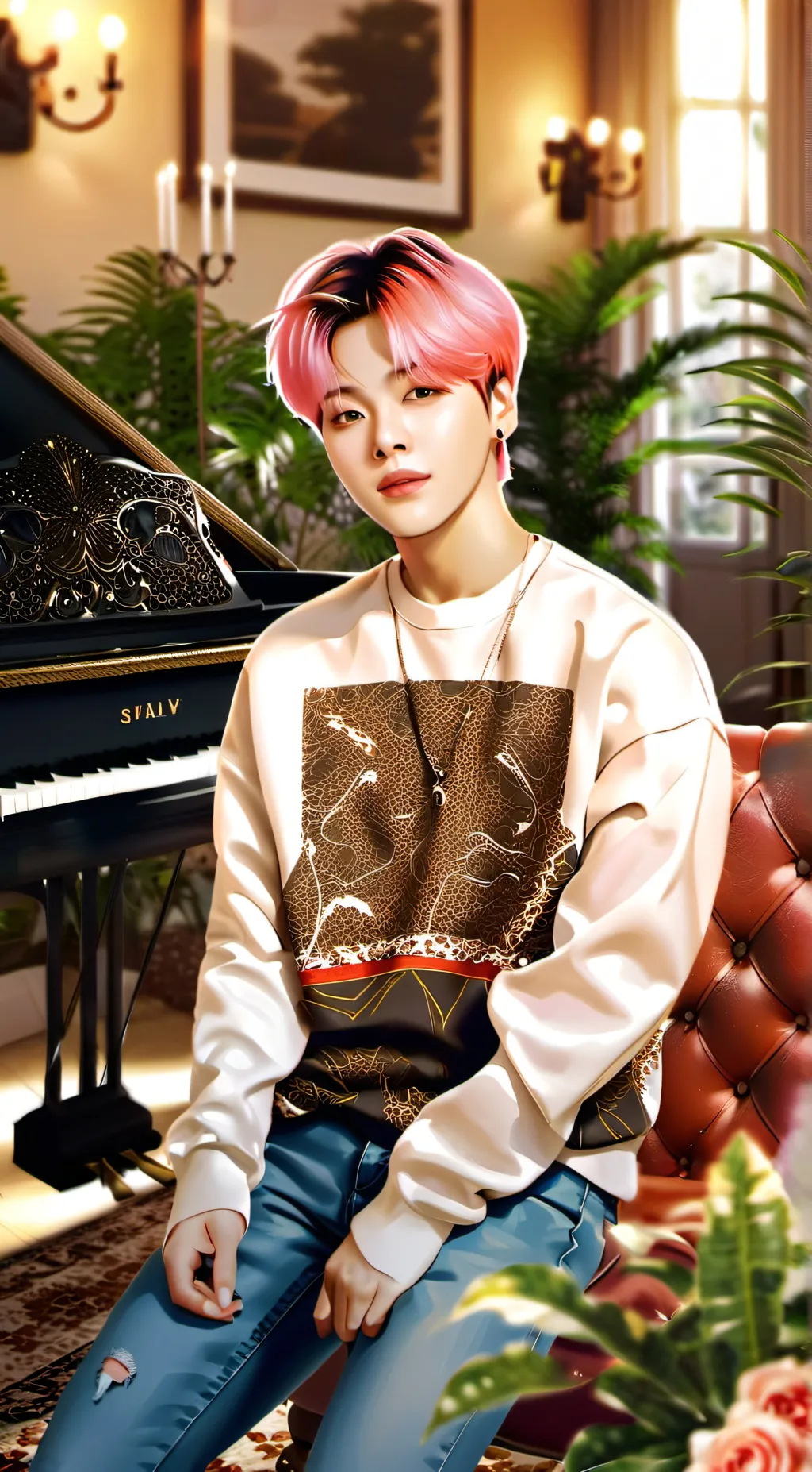 ai character: Park Jimin background