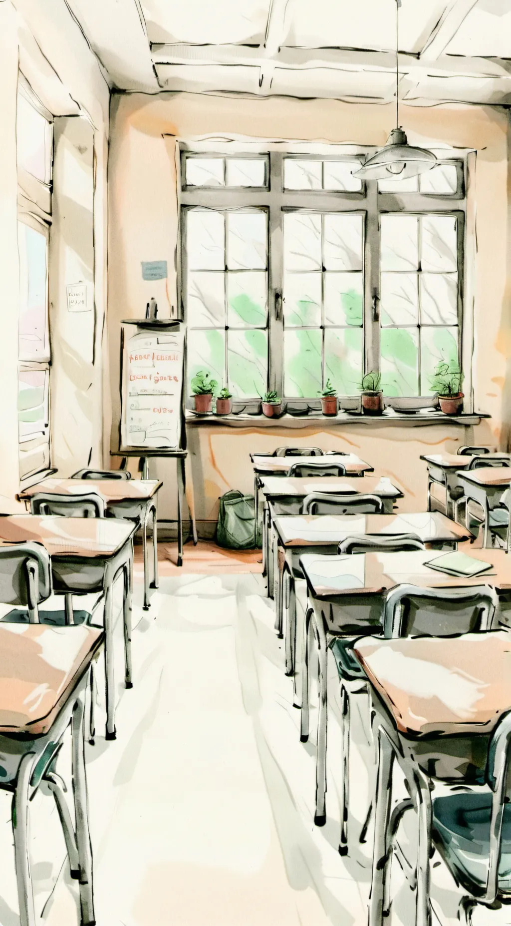 ai character: Paper Virus!! background