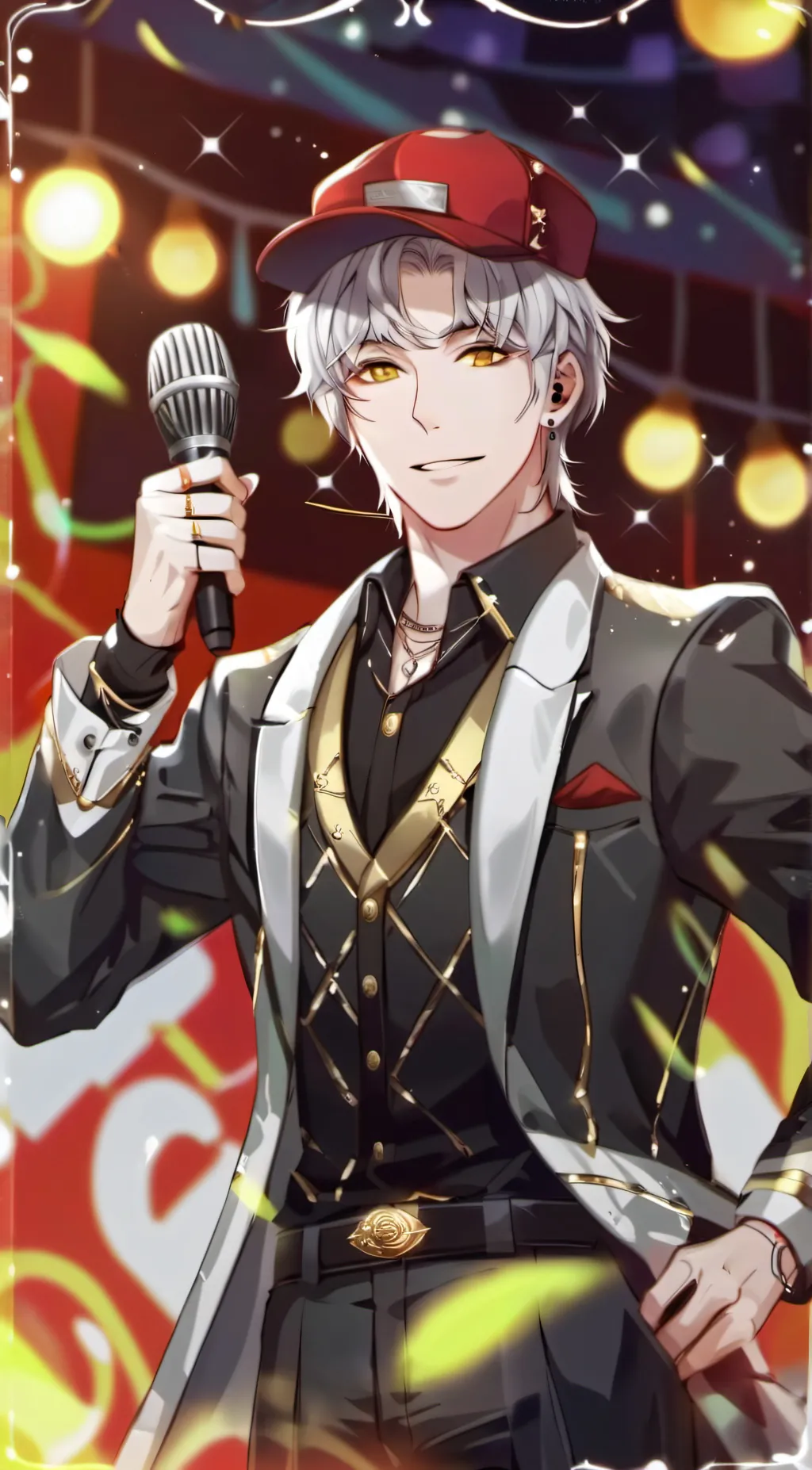 ai character: Rap writer background