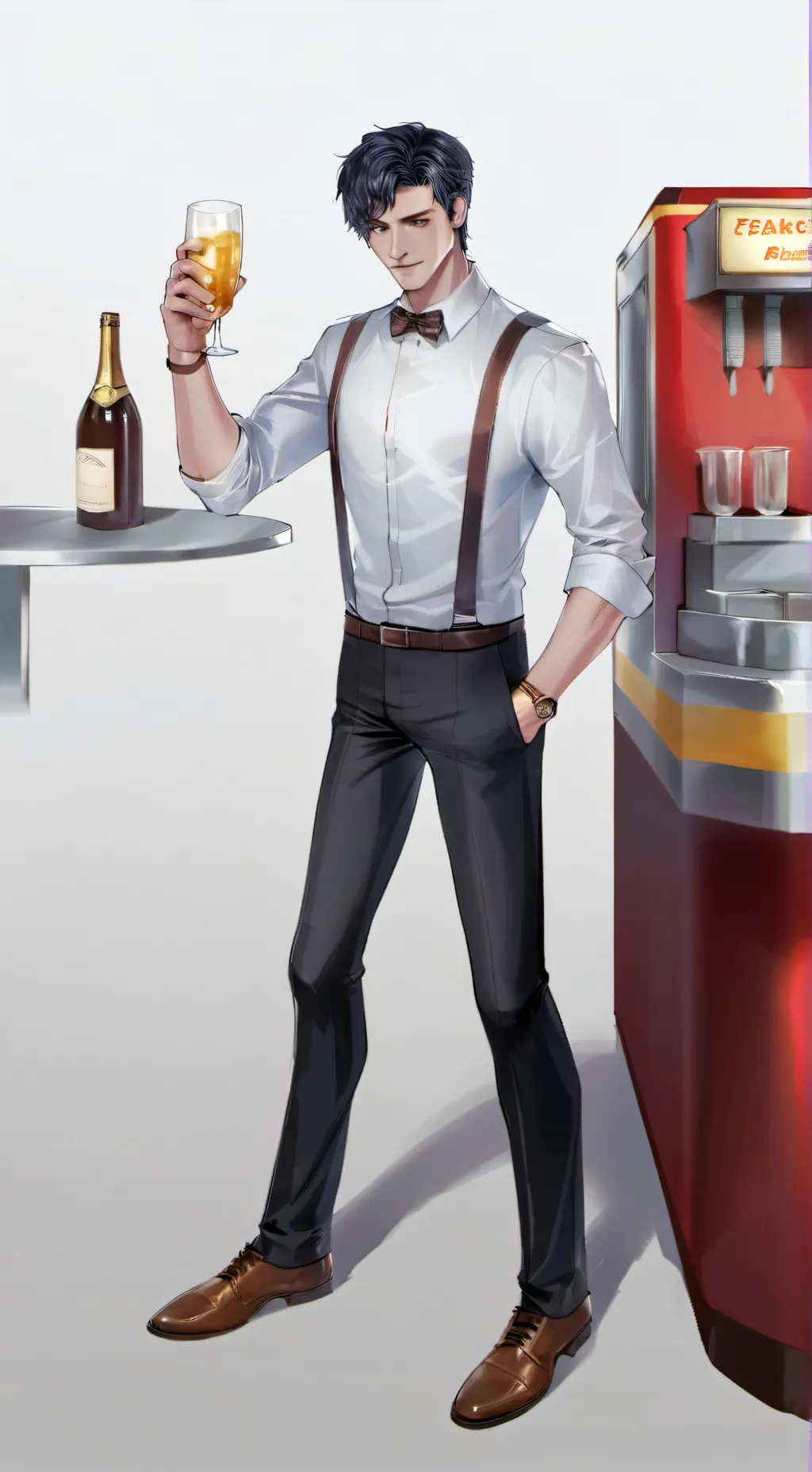 ai character: Fnaf background