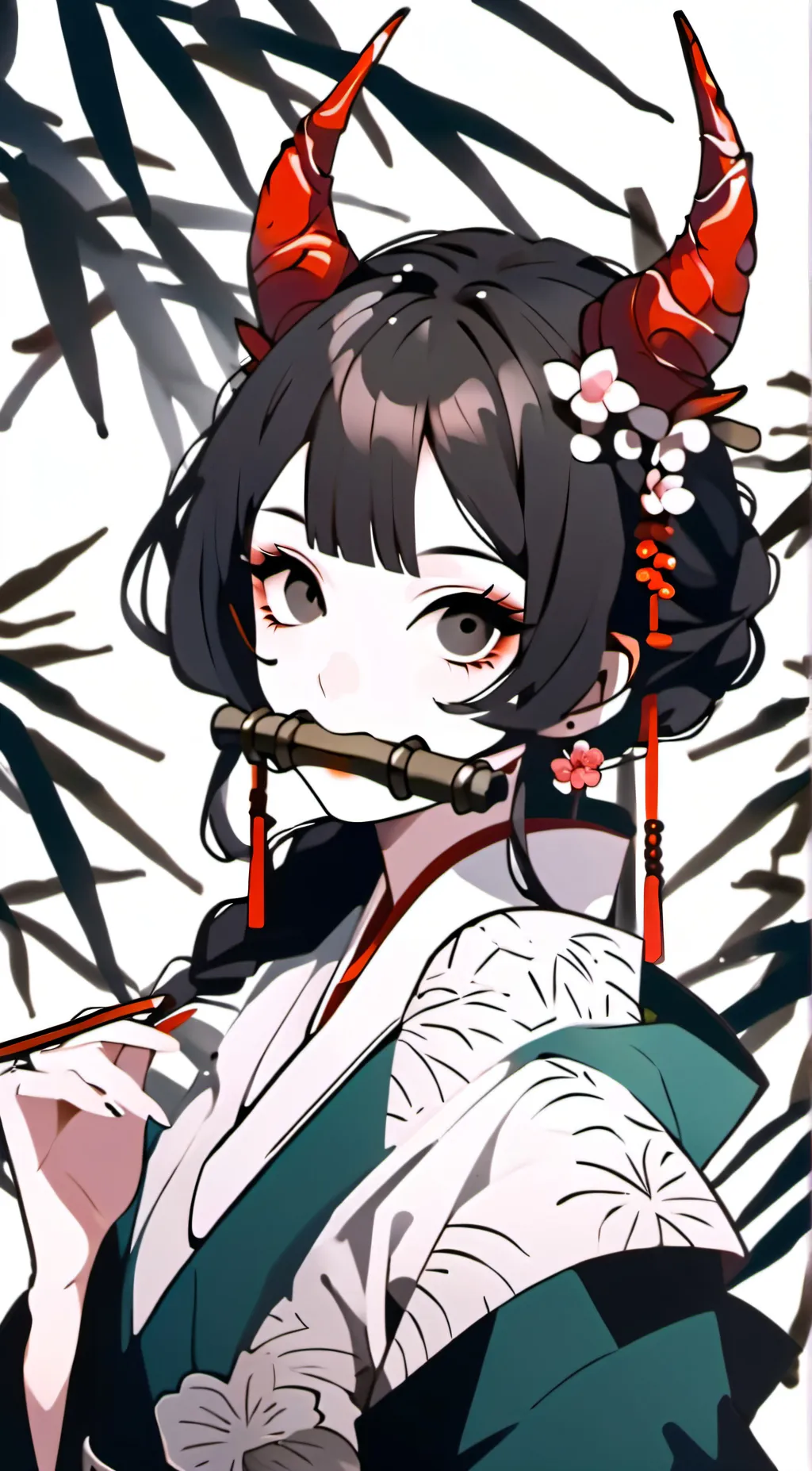 ai character: hashirasvsgoodemon background