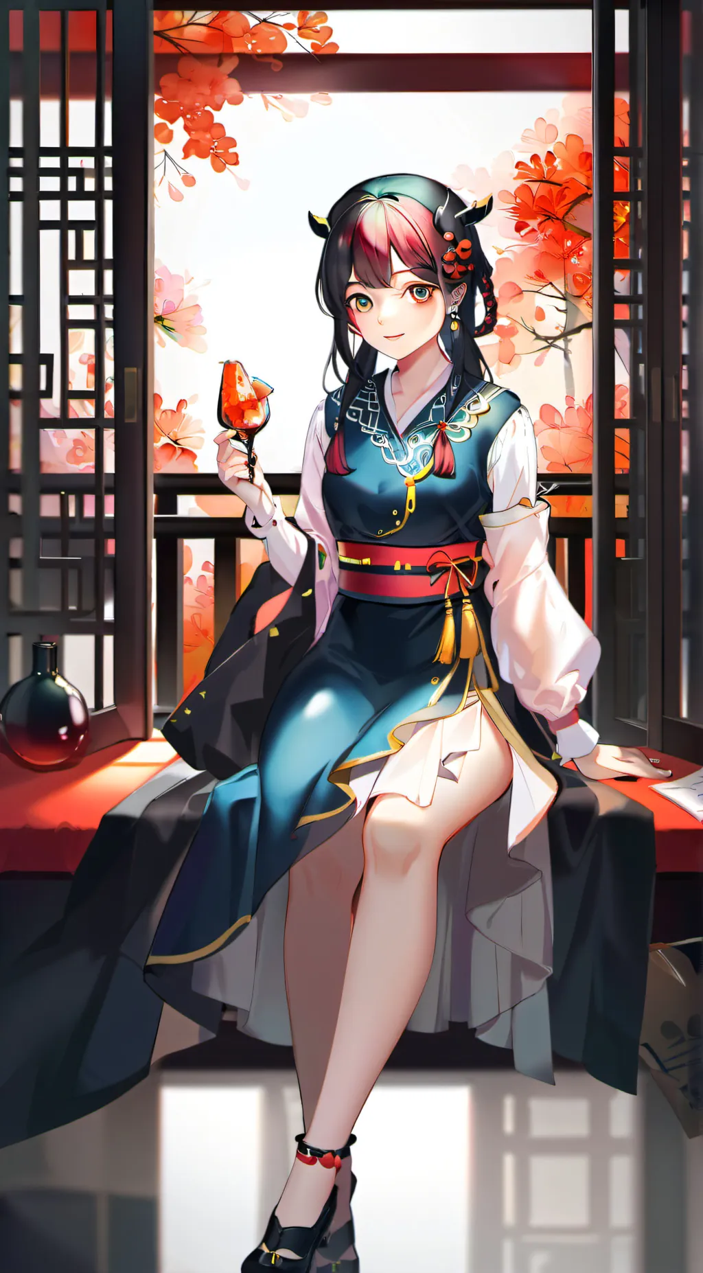ai character: Japan background
