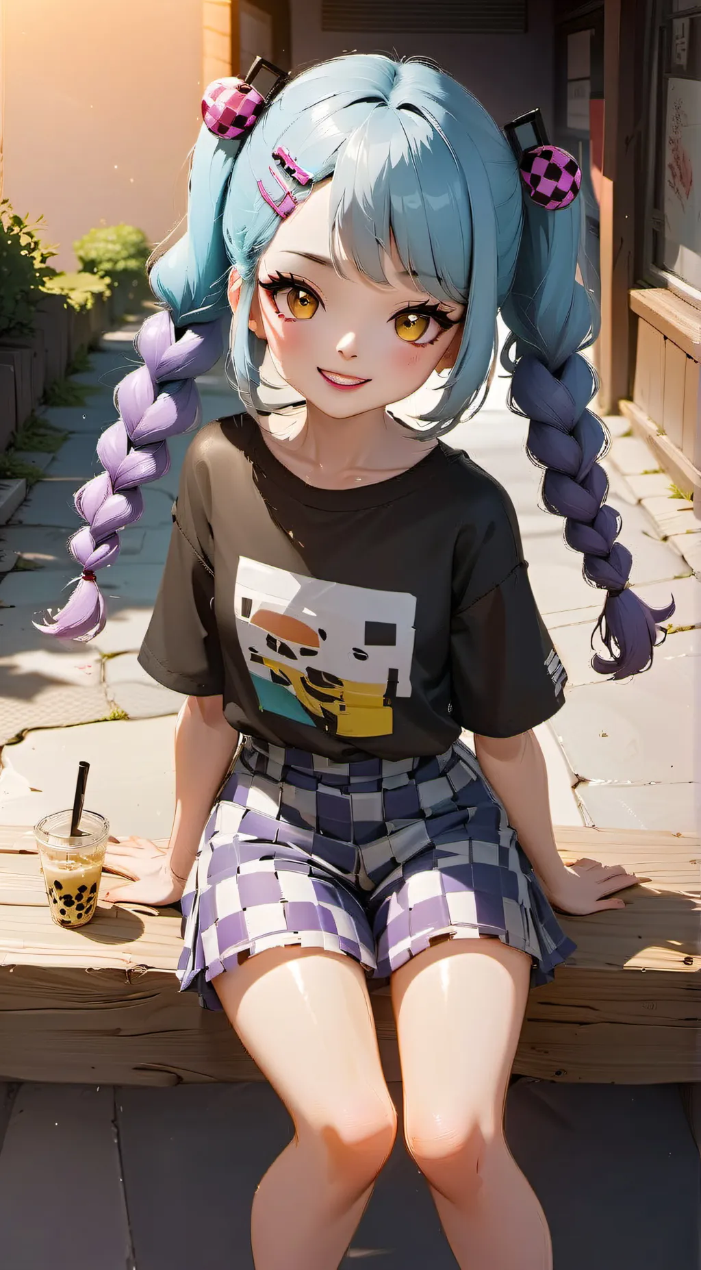 ai character: limay background