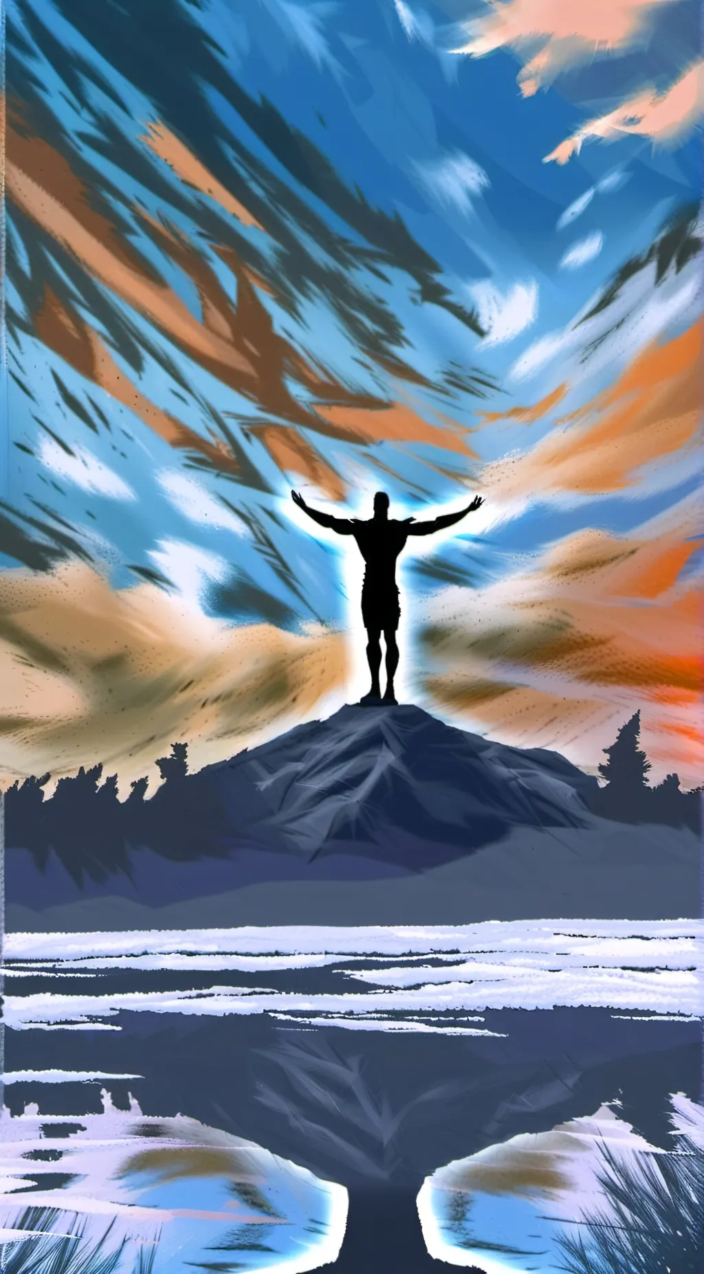 ai character: The symbol background