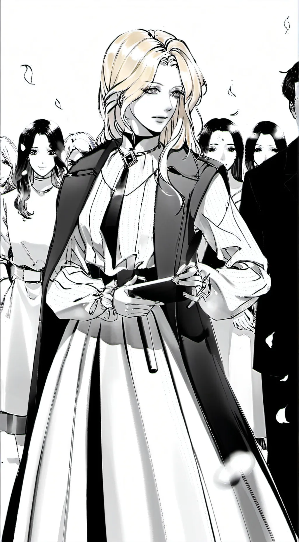 ai character: Crystal background