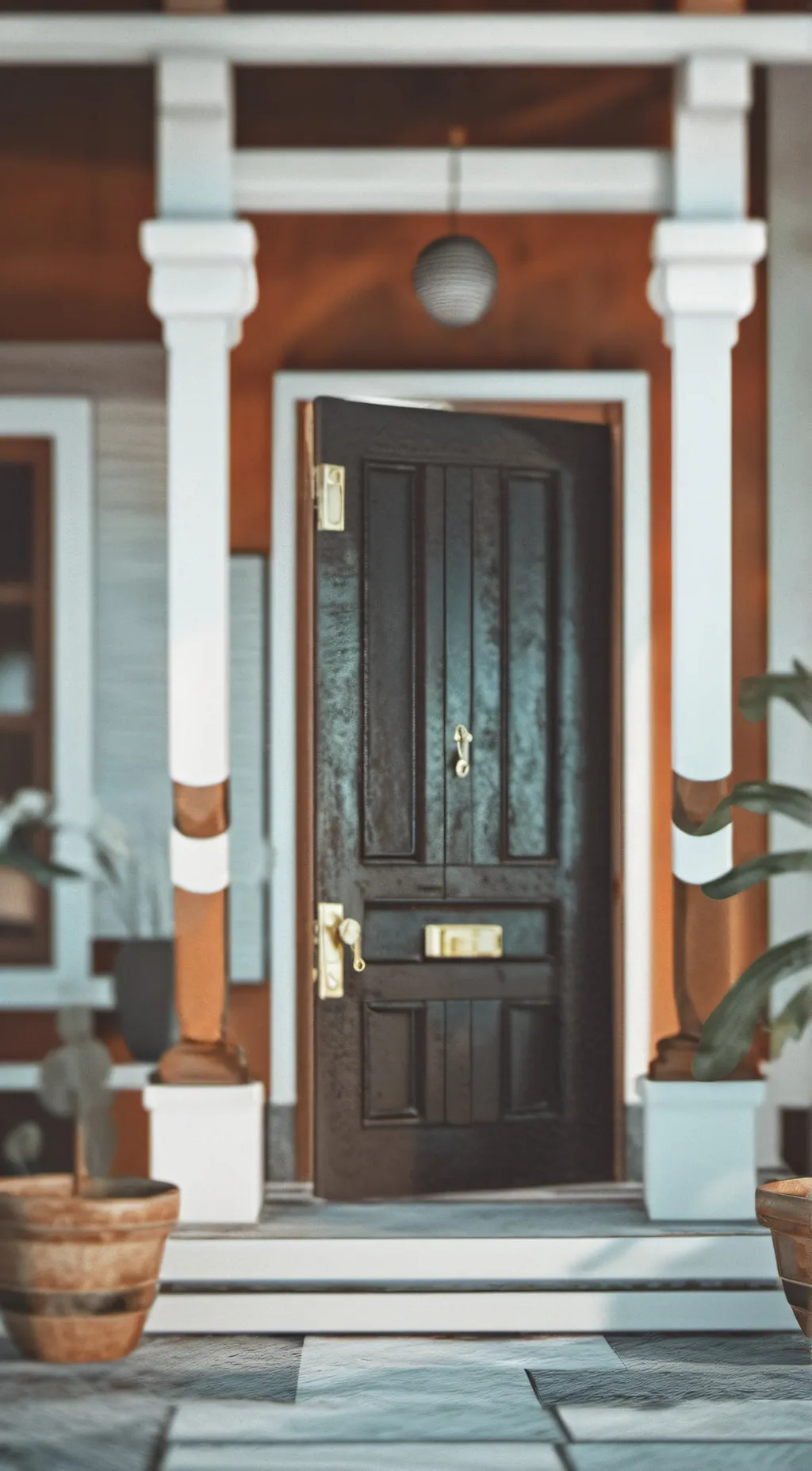 ai character: door background