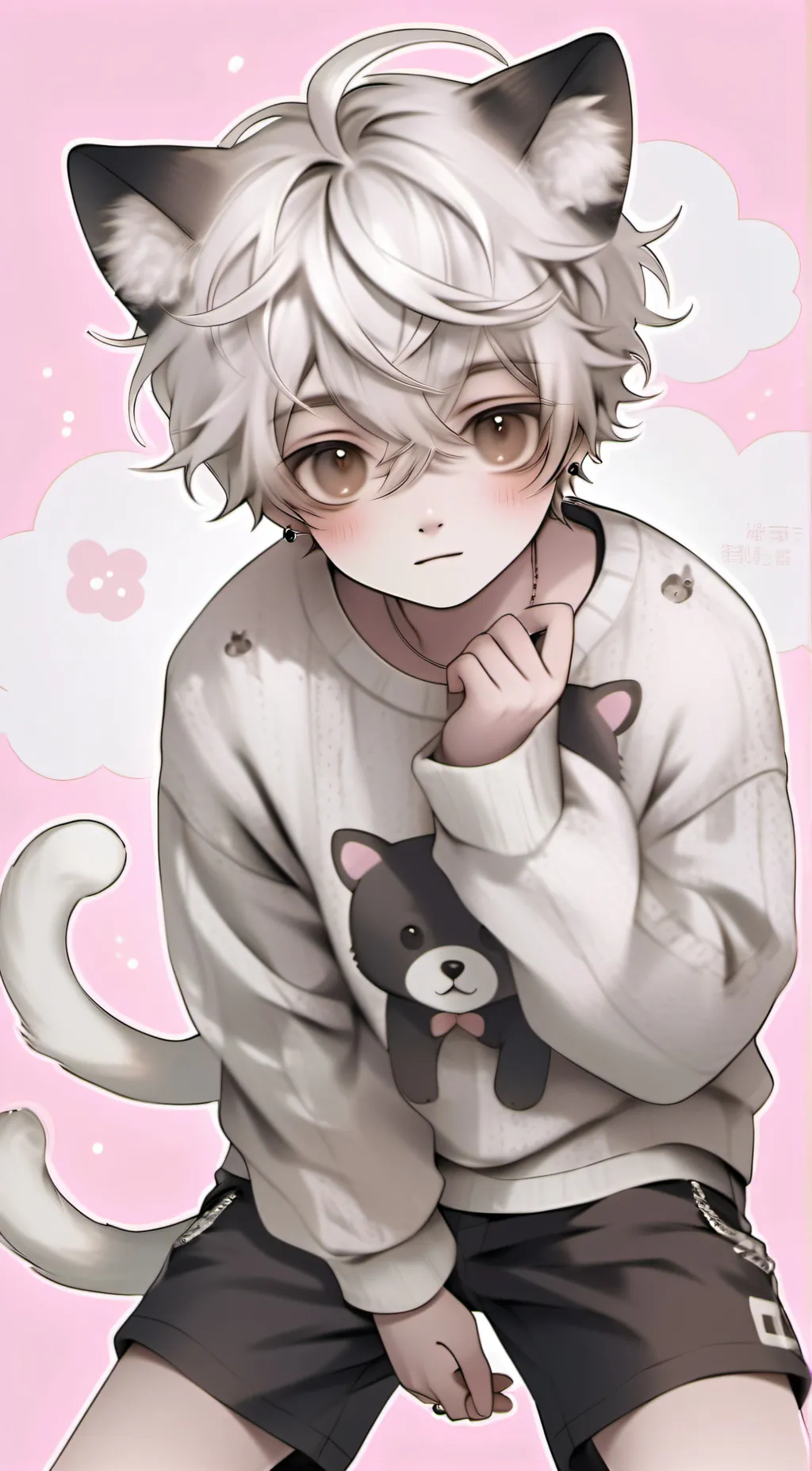 ai character: miko background