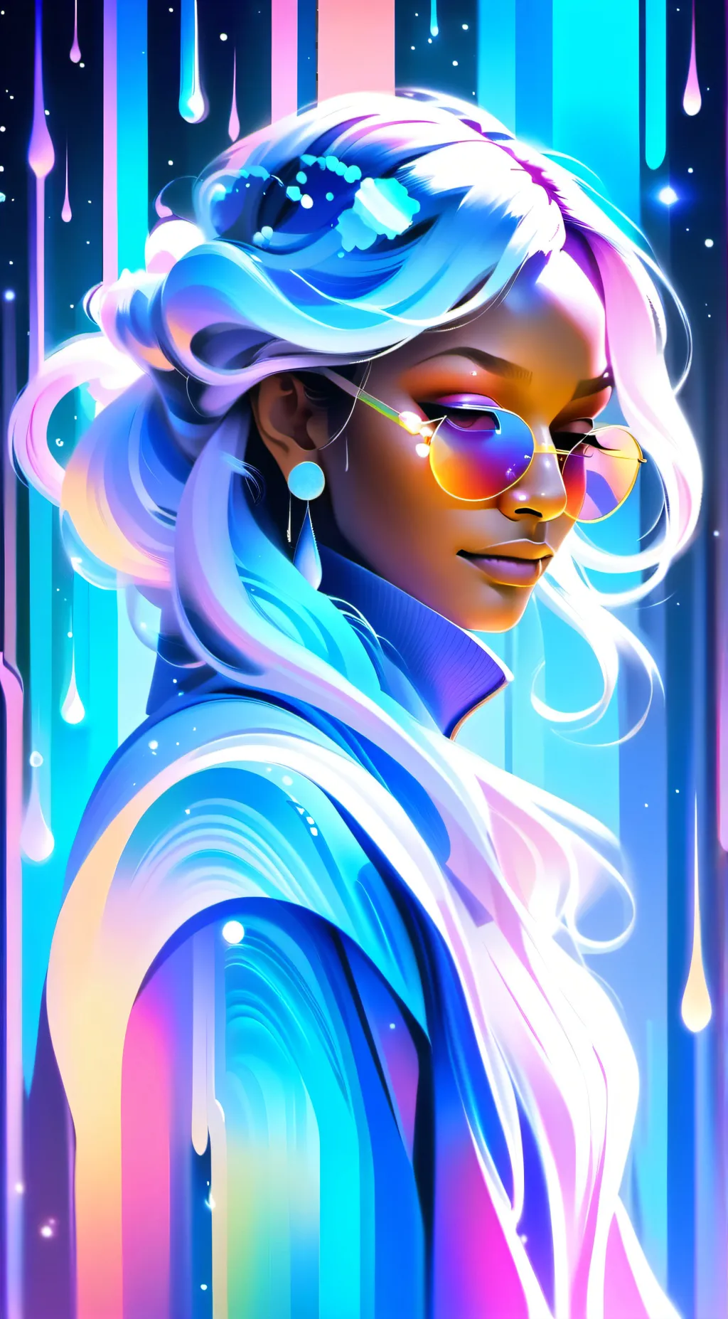 ai character: Diamond  background