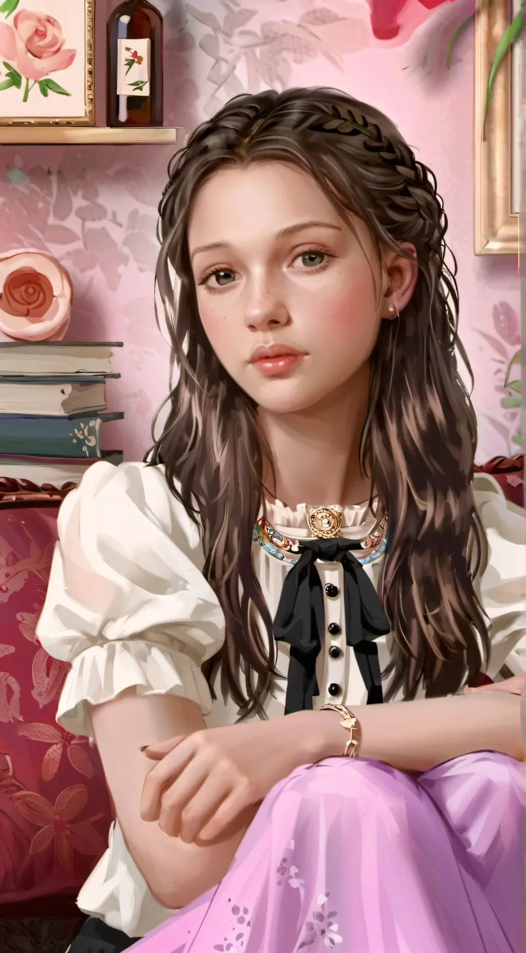 ai character: Katie background