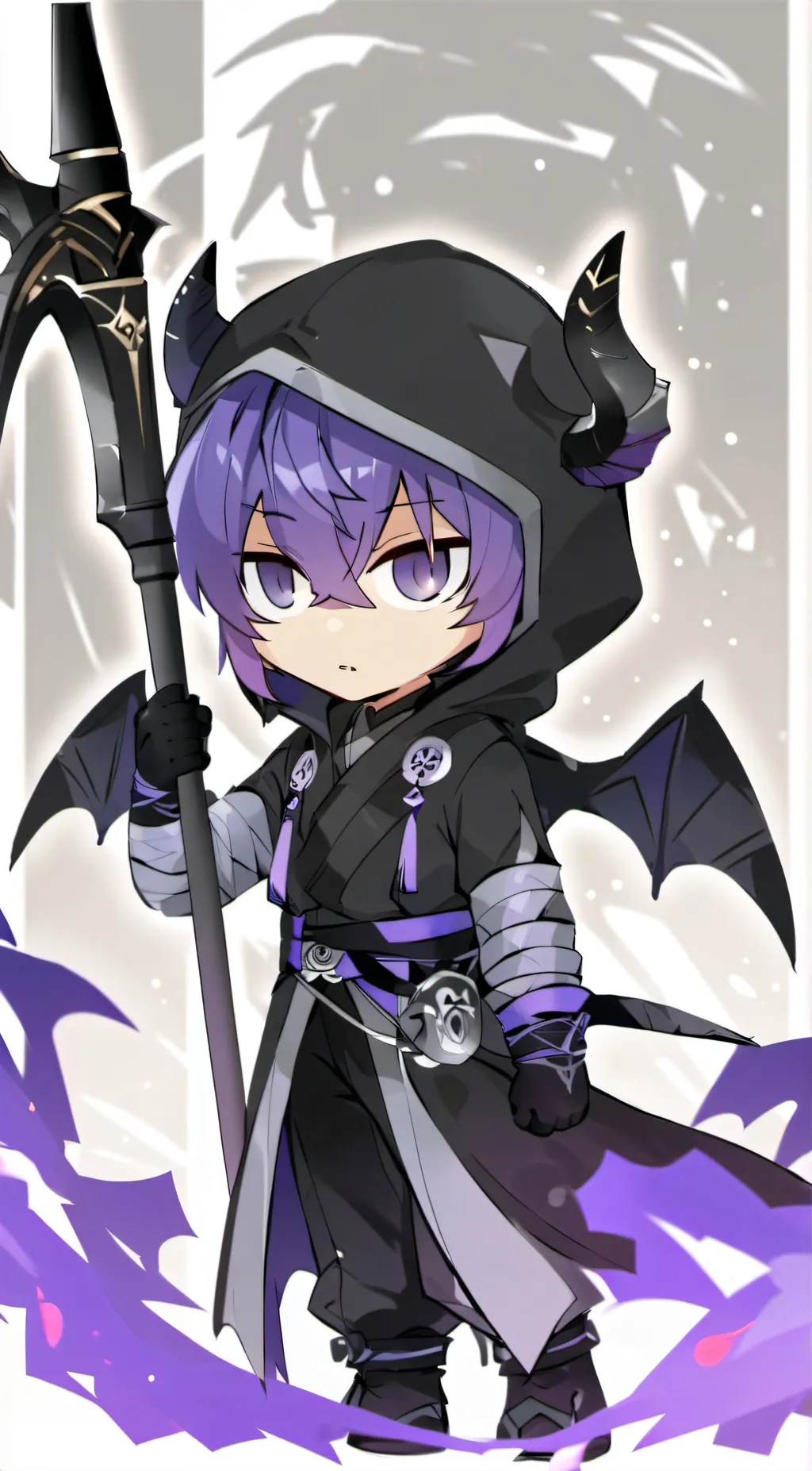 ai character: DJ Phantom 2024 background