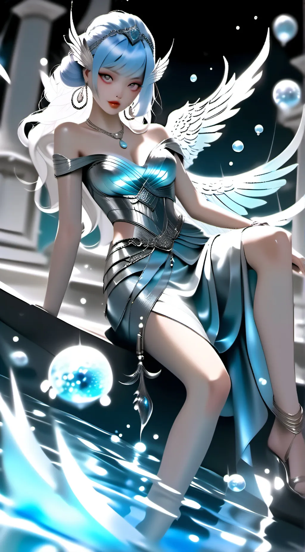 ai character: Serena background