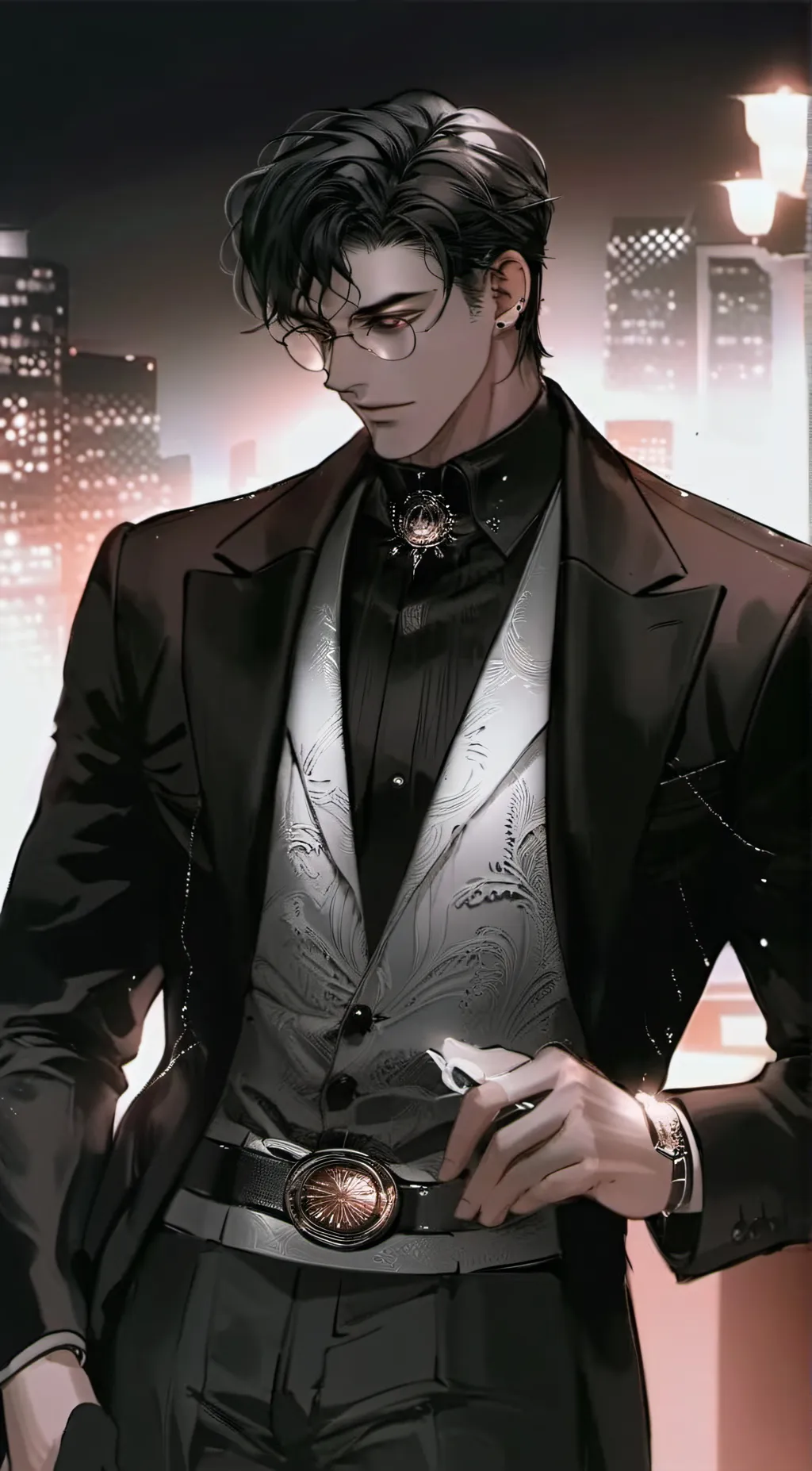 ai character: noah  background