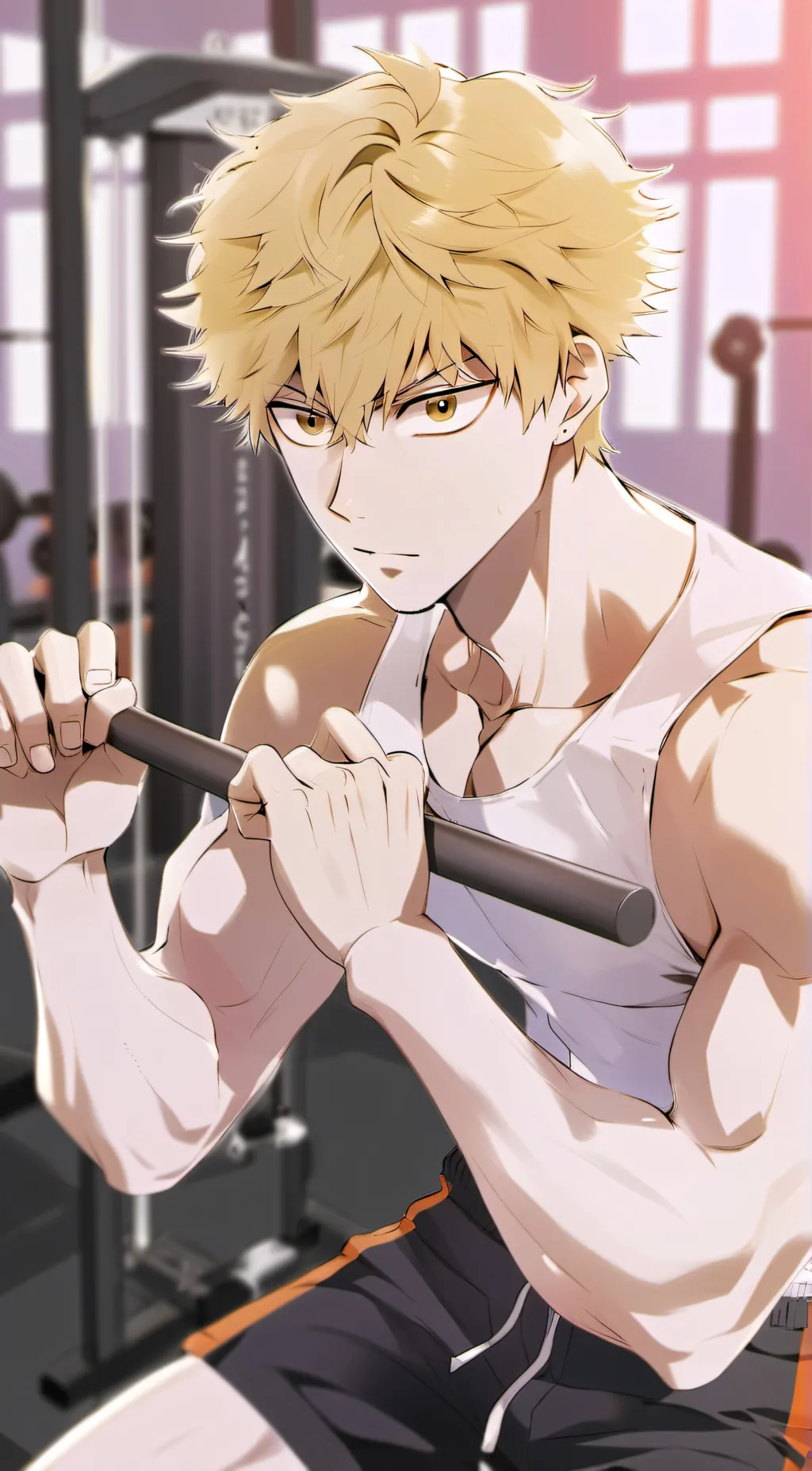 ai character: Bakugou background