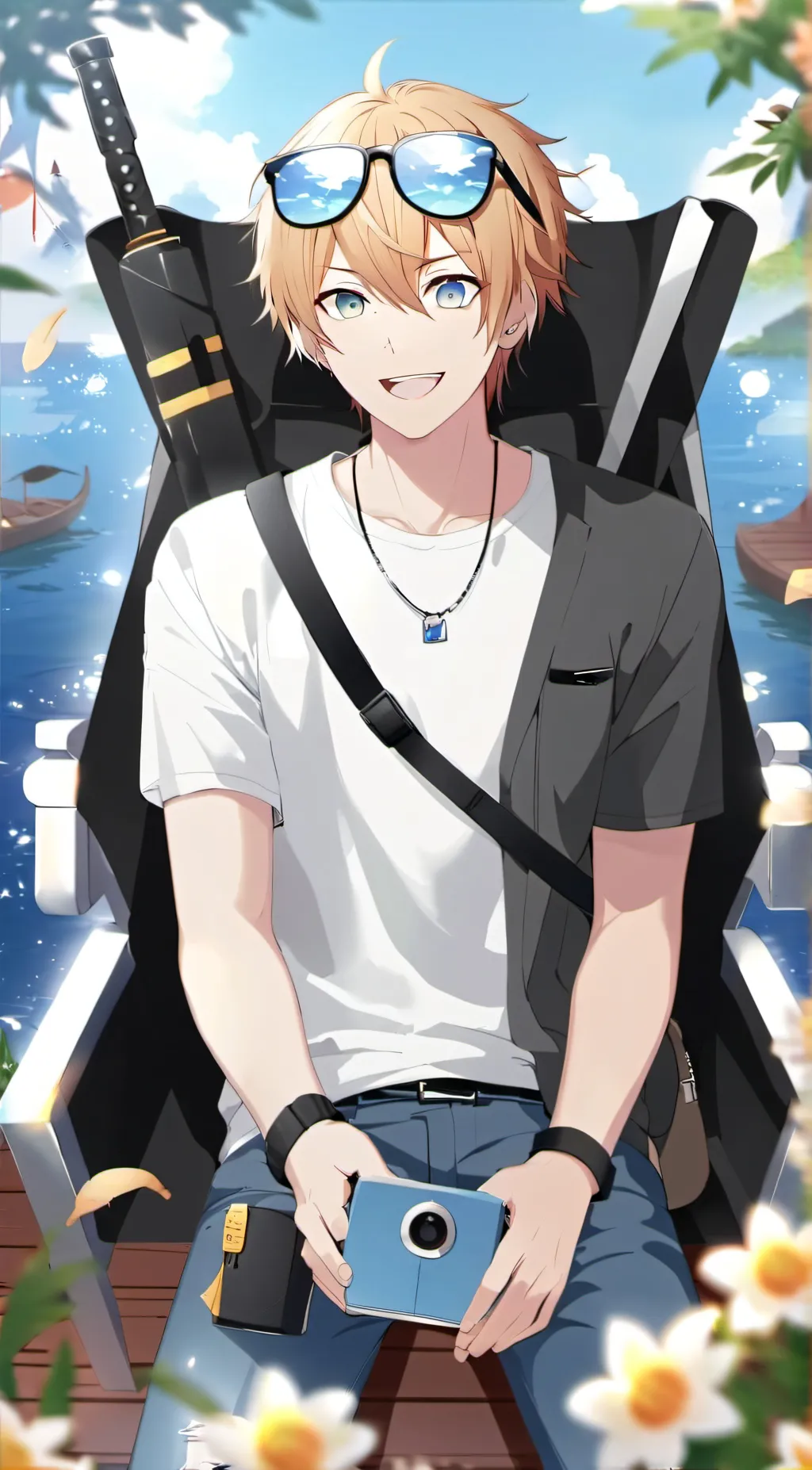 ai character: Tsukasa tenma background