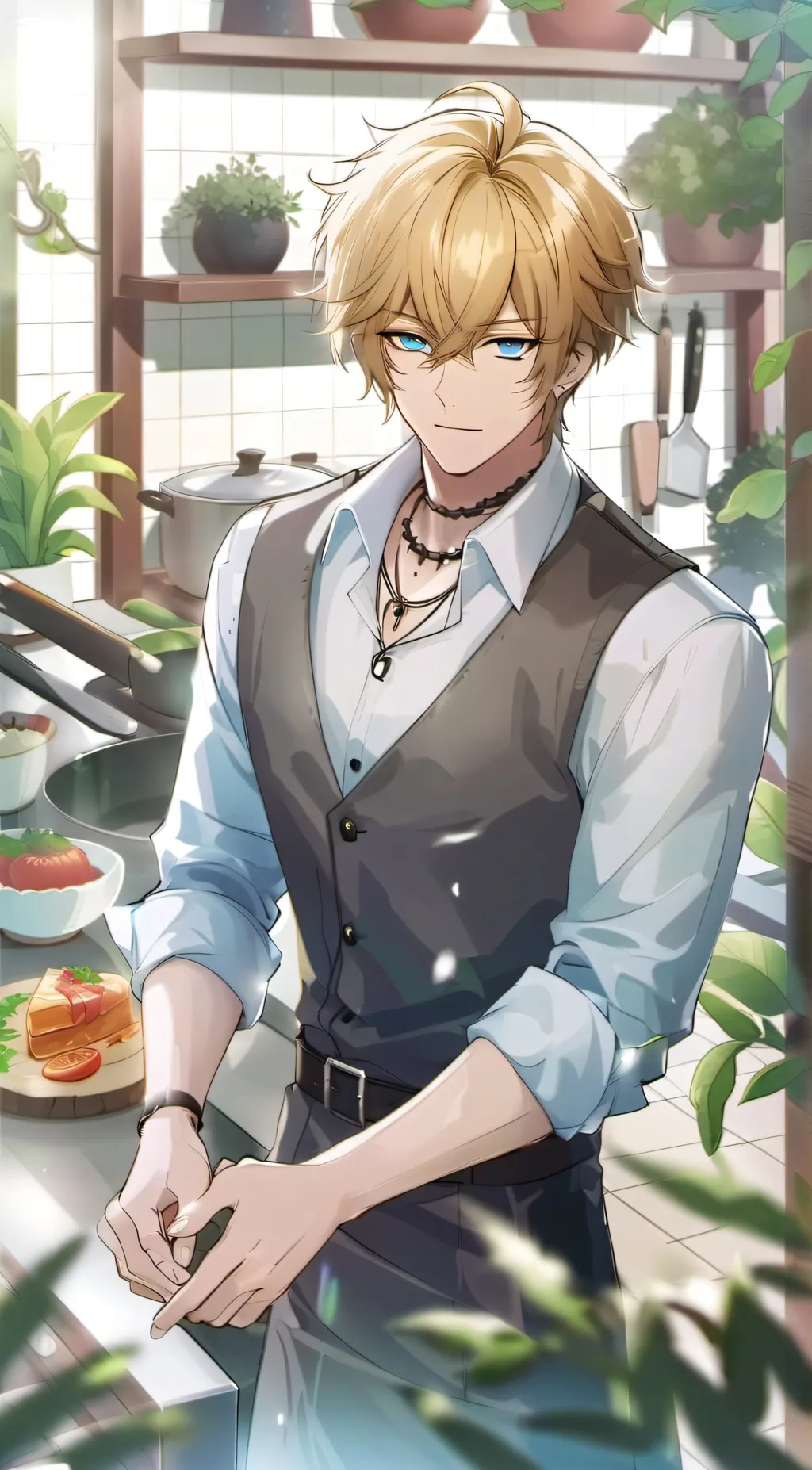 ai character: Max background