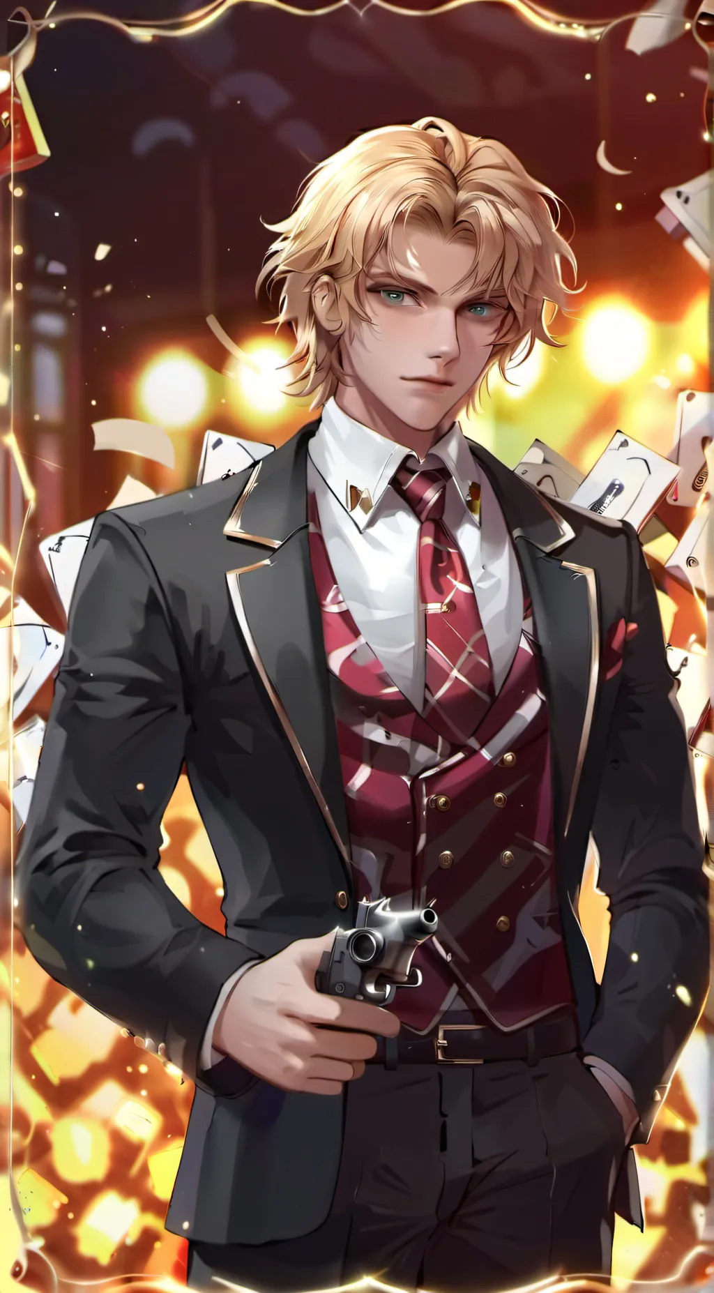 ai character: Allen Jones background