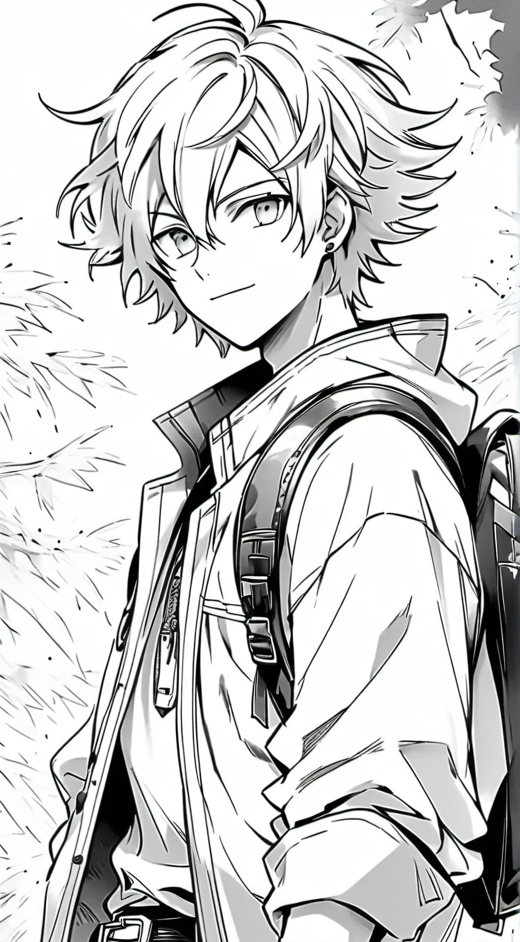 ai character: katsuki bakugo background