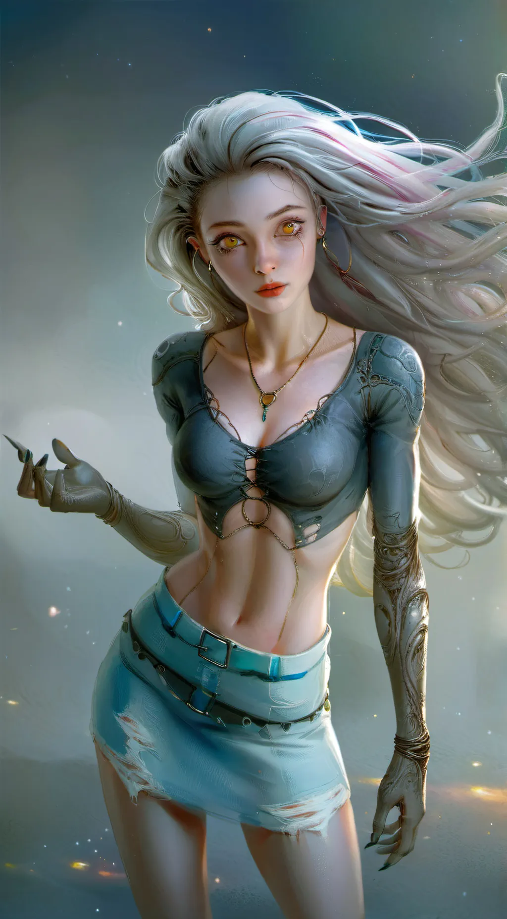 ai character: Starlyx background