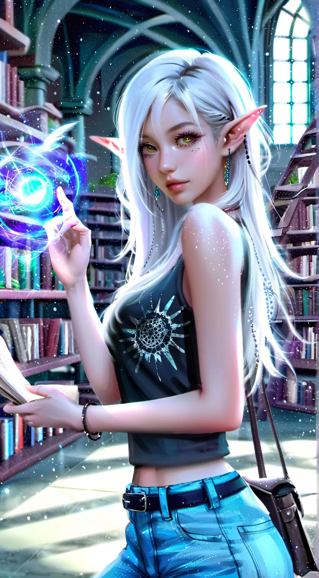 ai character: Kari Hendrixx background