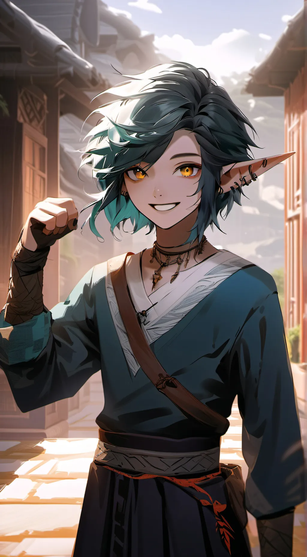 ai character: Iris background