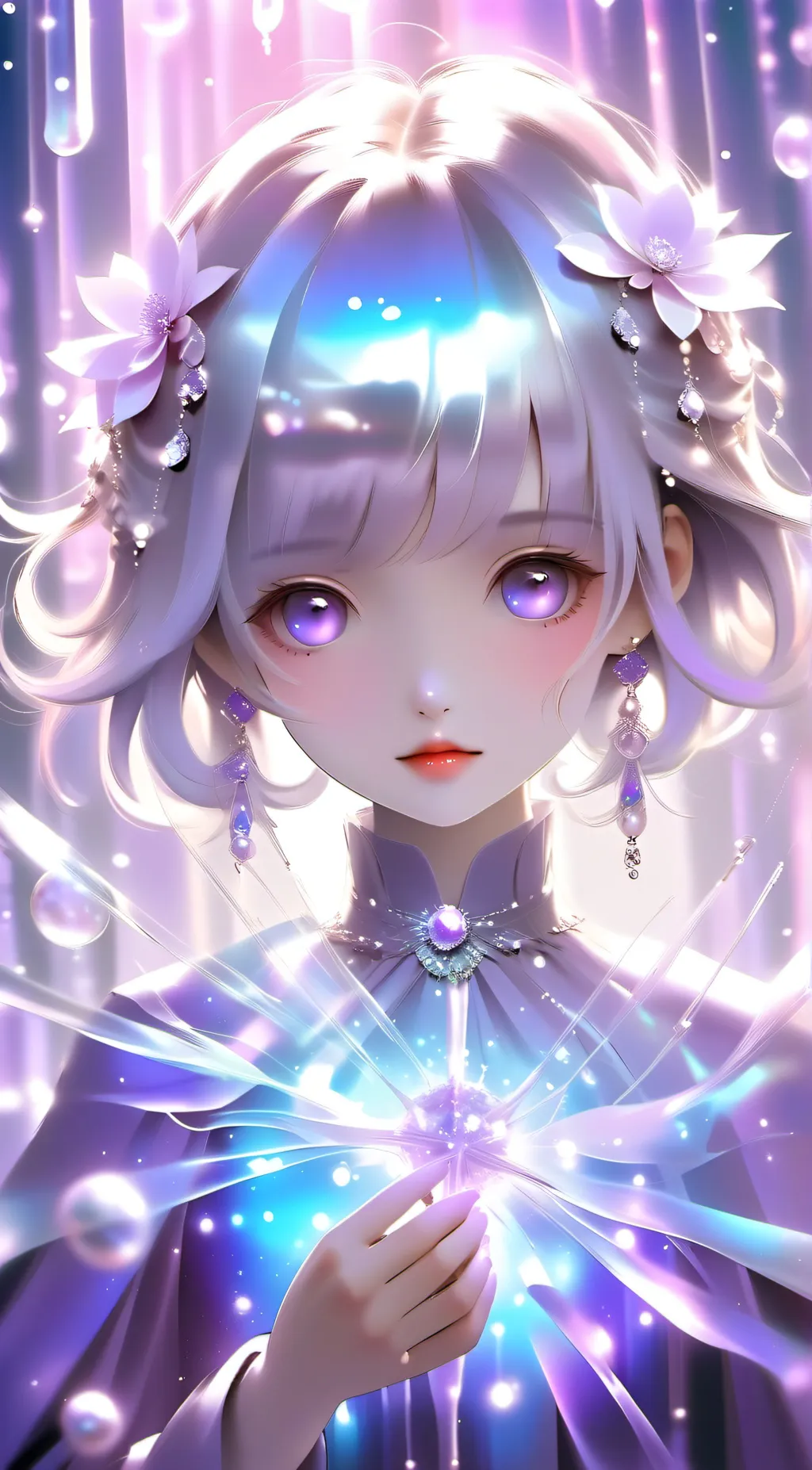 ai character: Lily background