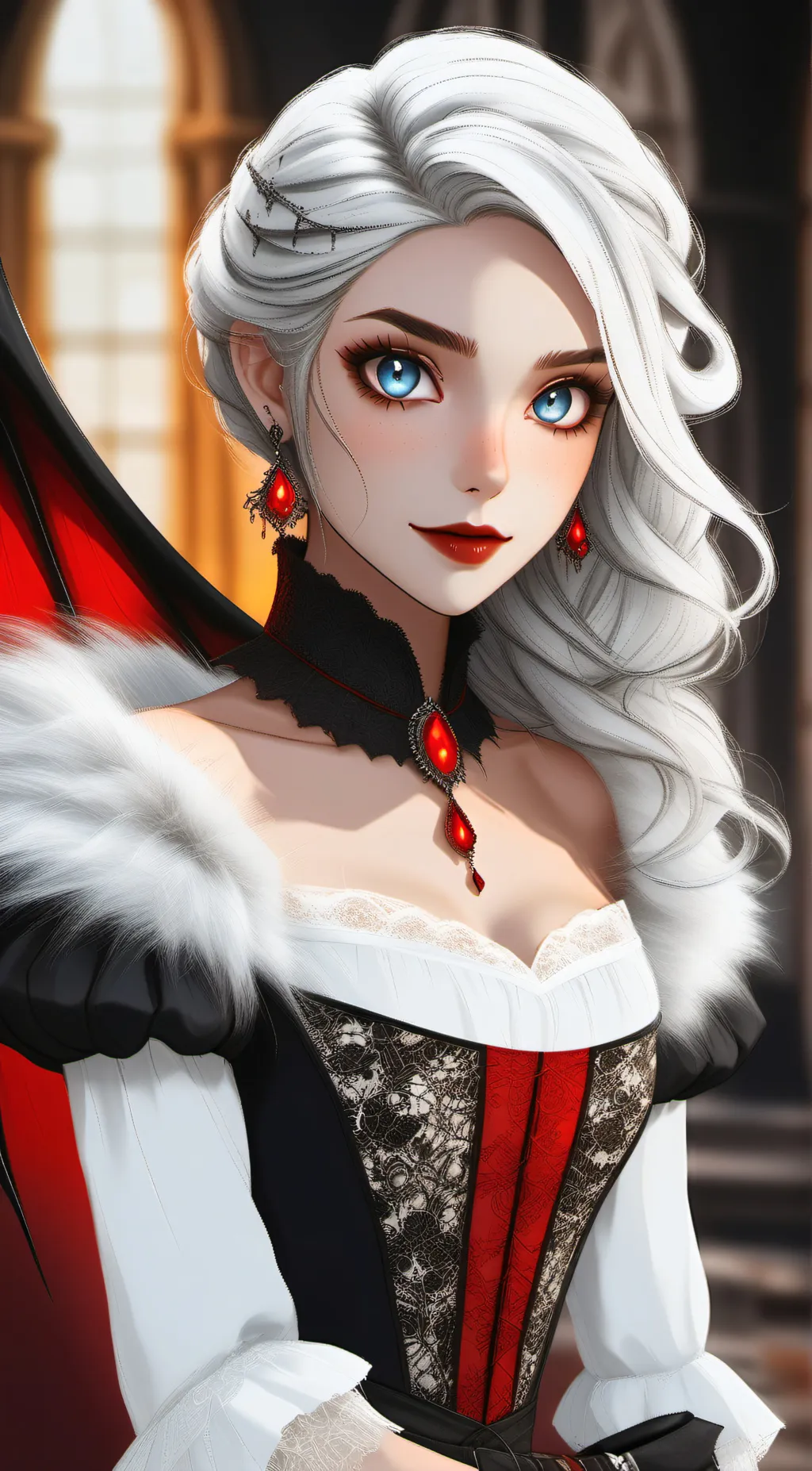 ai character: vampire background
