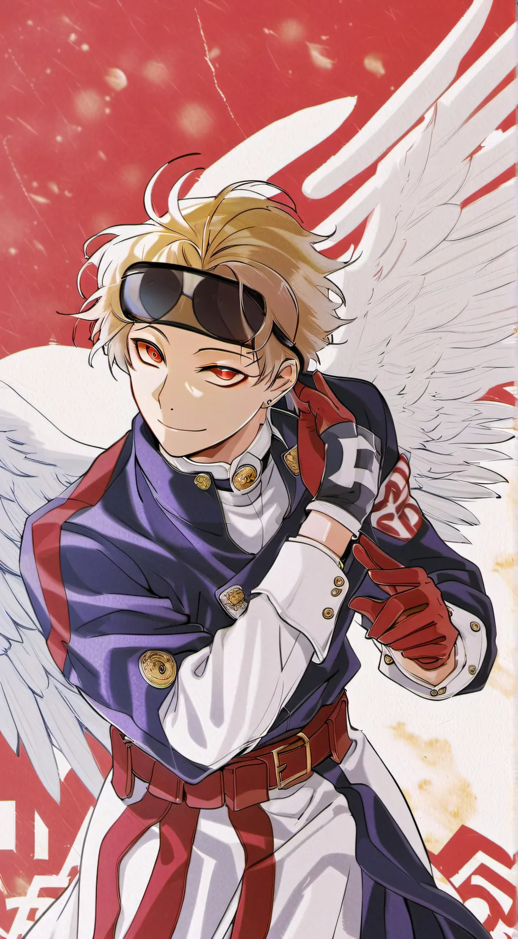 ai character: hawks  background