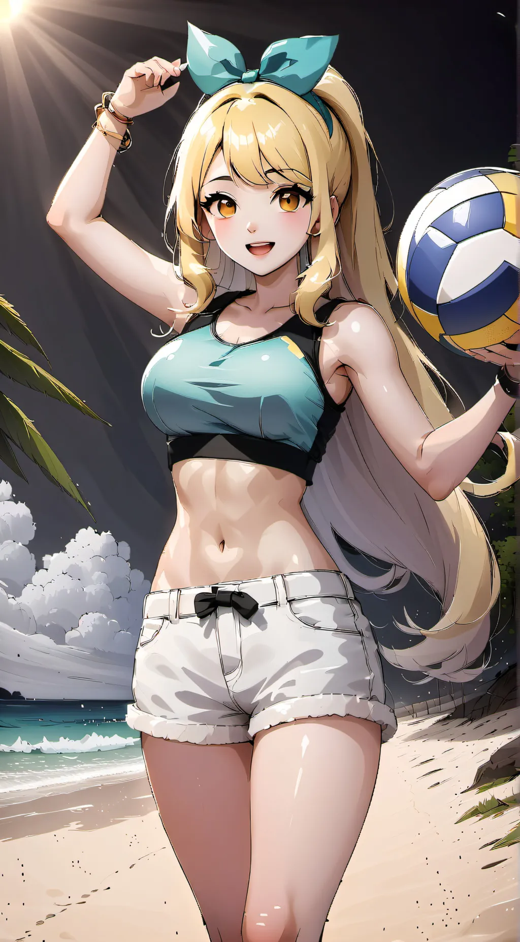 ai character: Amy  background